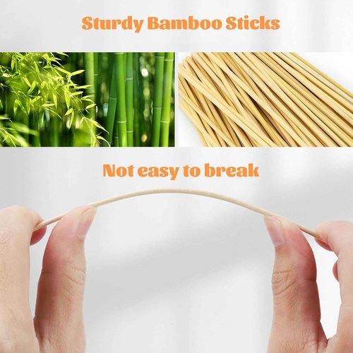 500pcs Pointed Cotton Swabs with Storage Case, 6 inch Precision Gun Cleaning Swabs, Lint Free Bamboo Handle Long Cotton Swabs for Gun Cleaning, Makeup & Electronics