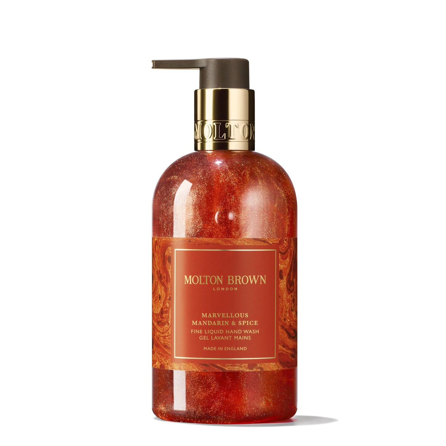 MOLTON BROWN MARVELLOUS MANDARIN & SPICE FINE LIQUID HAND WASH 10 OZ.