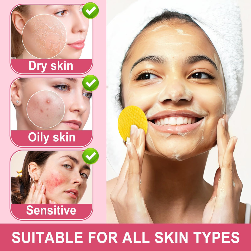 Turmeric Cleansing Pads for Dark Spots,Turmeric Cleansing Pads for face,Turmeric Face Scrub Pads,Turmeric Pads for Face Cleansing and Exfoliation (60 PCS)
