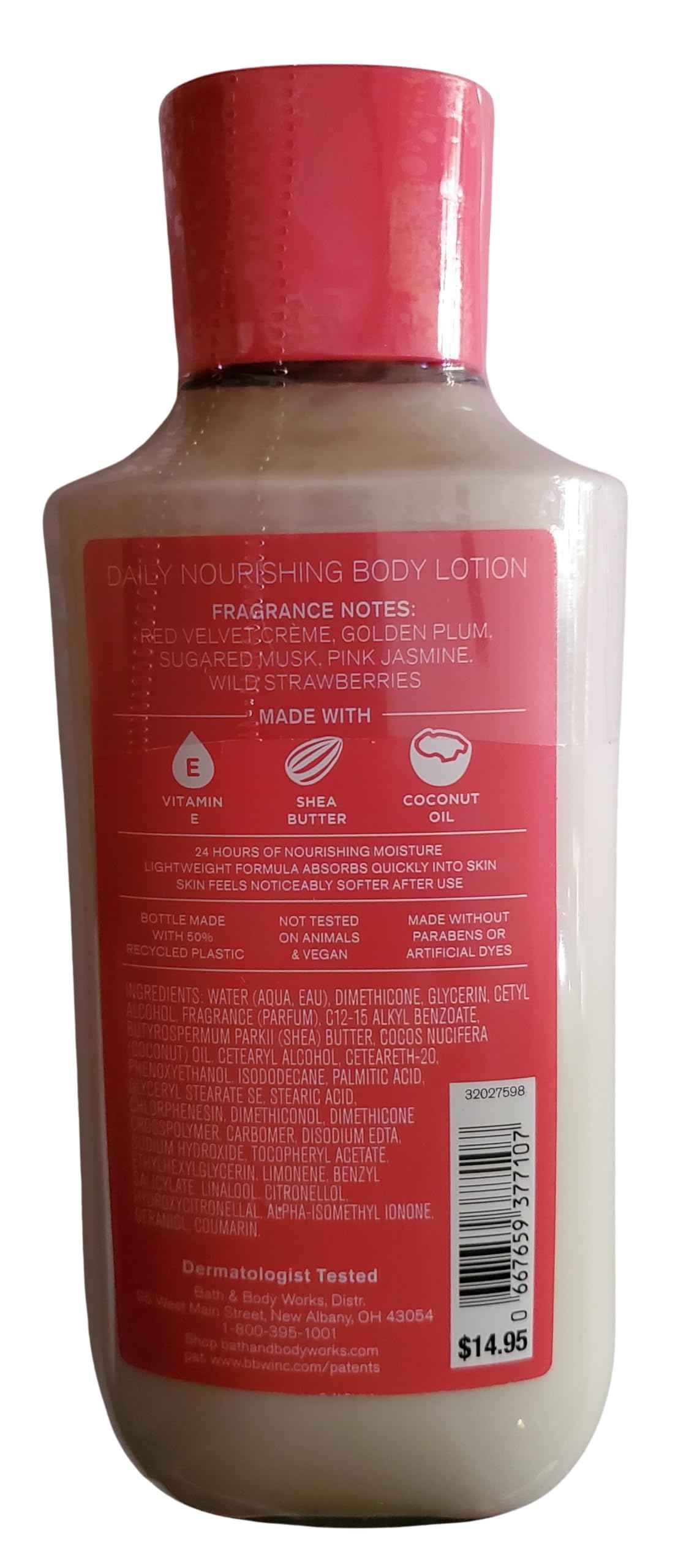 Bundle Pack Bath Body Works VELVET SUGAR Body Lotion, Body Cream & Shower Gel TRIO Pack