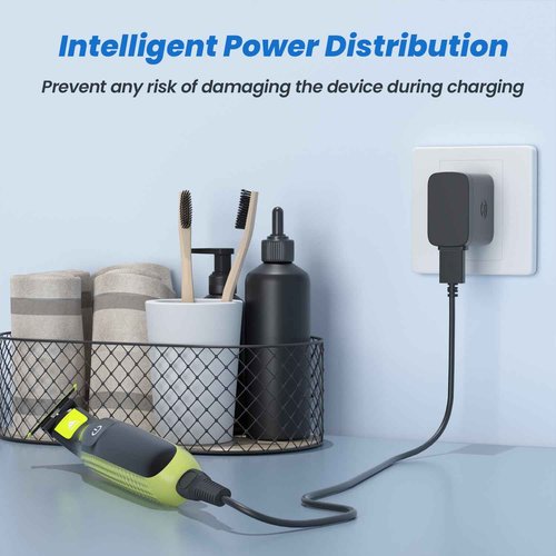 5V Charger for Philips Norelco Shaver S3243/91 X3001/90 S7887/82 X3052/91 S5880/81 S1016/90, with 3.3 ft Power Cord