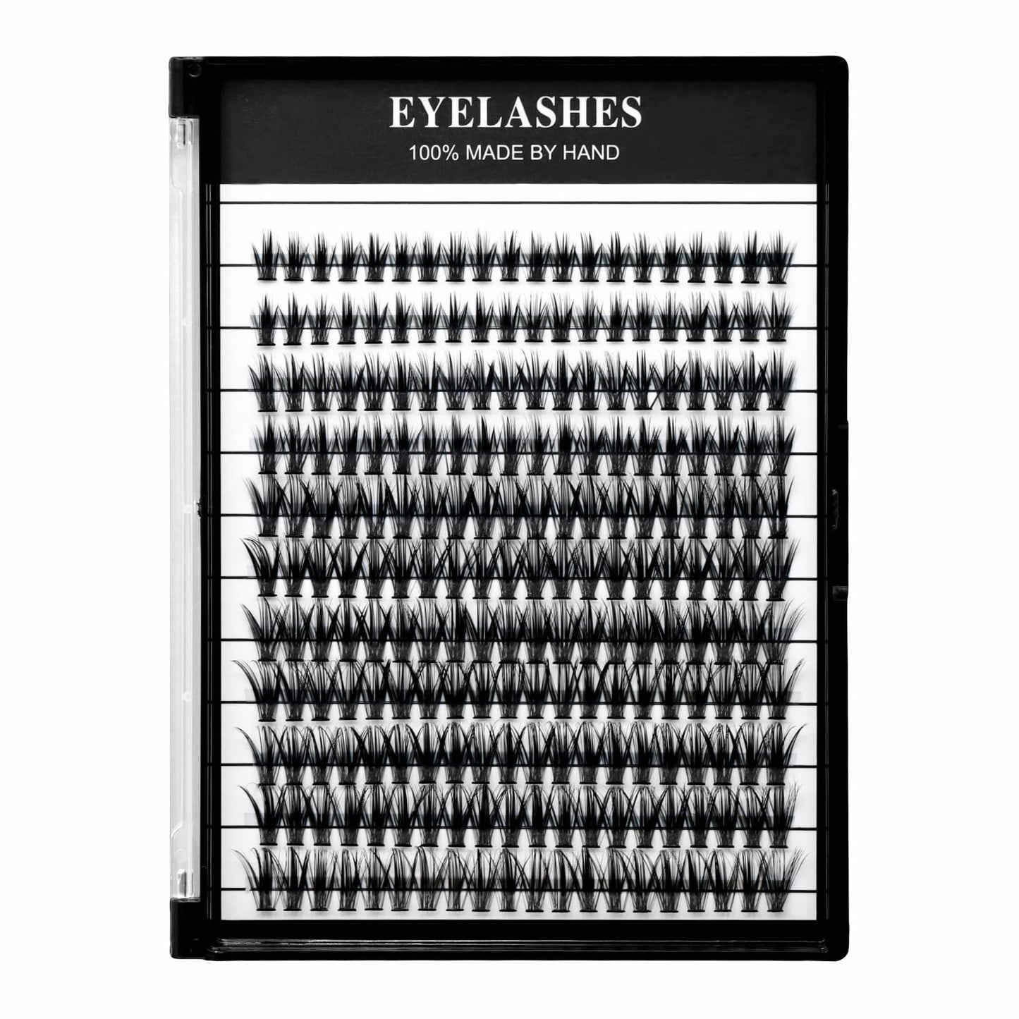 Vayator Large Tray 220 Cluster/Box Eyelashes 0.07 Thickness Eyelashes Individual Eyelash False Eyelashes Extension Eyelash 10D/20D/40D/50D Eyelash (40RR-10-16mm Mixed Lashes Kit)