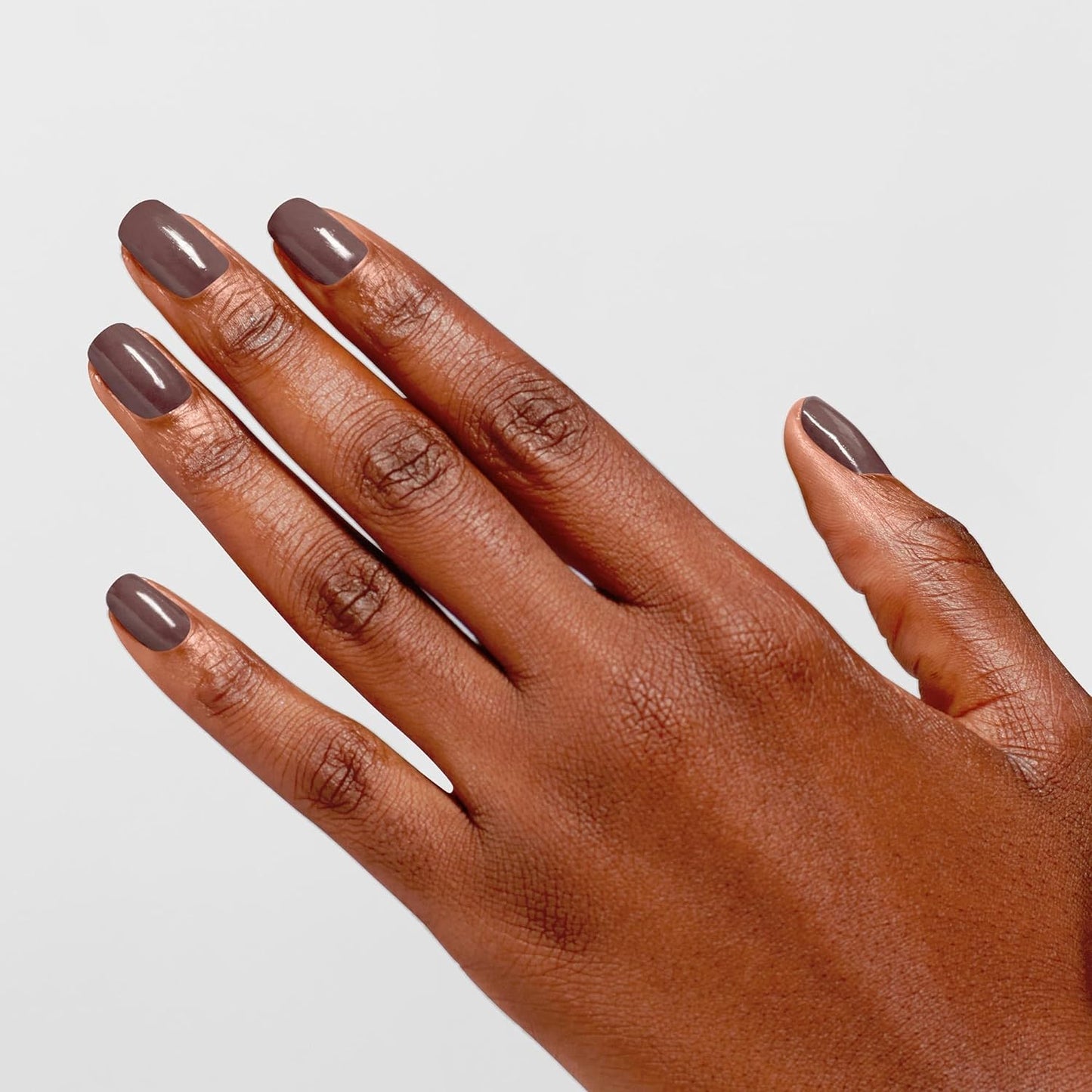 OPI Infinite Shine Long-Wear Dark Crème Finish Opaque Brown Nail Polish, Up to 11 days of wear & Gel-Like Shine, You Don't Know Jacques!, 0.5 fl oz