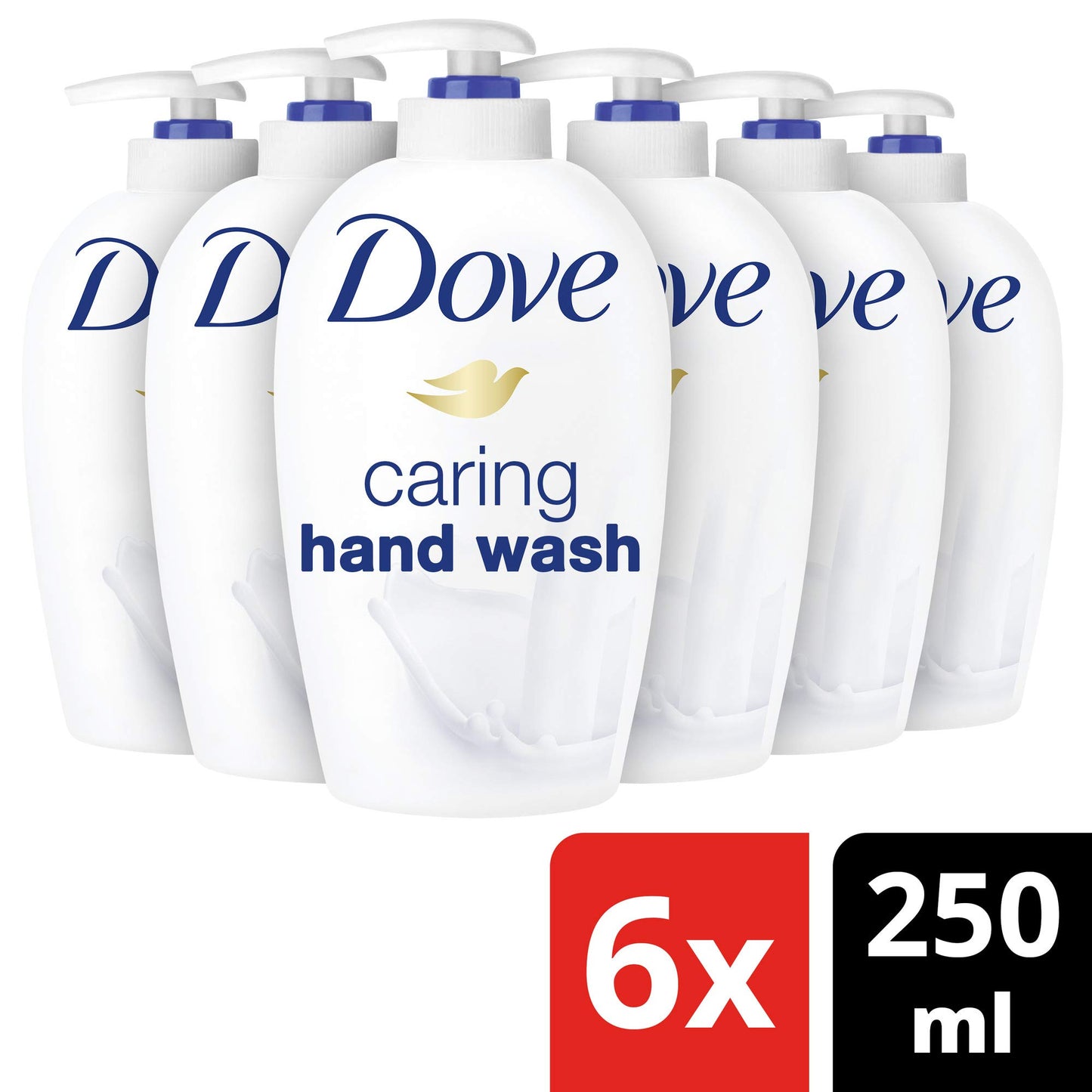 Dove Nourishing Hand Wash,Pack of 6 x 250 ml