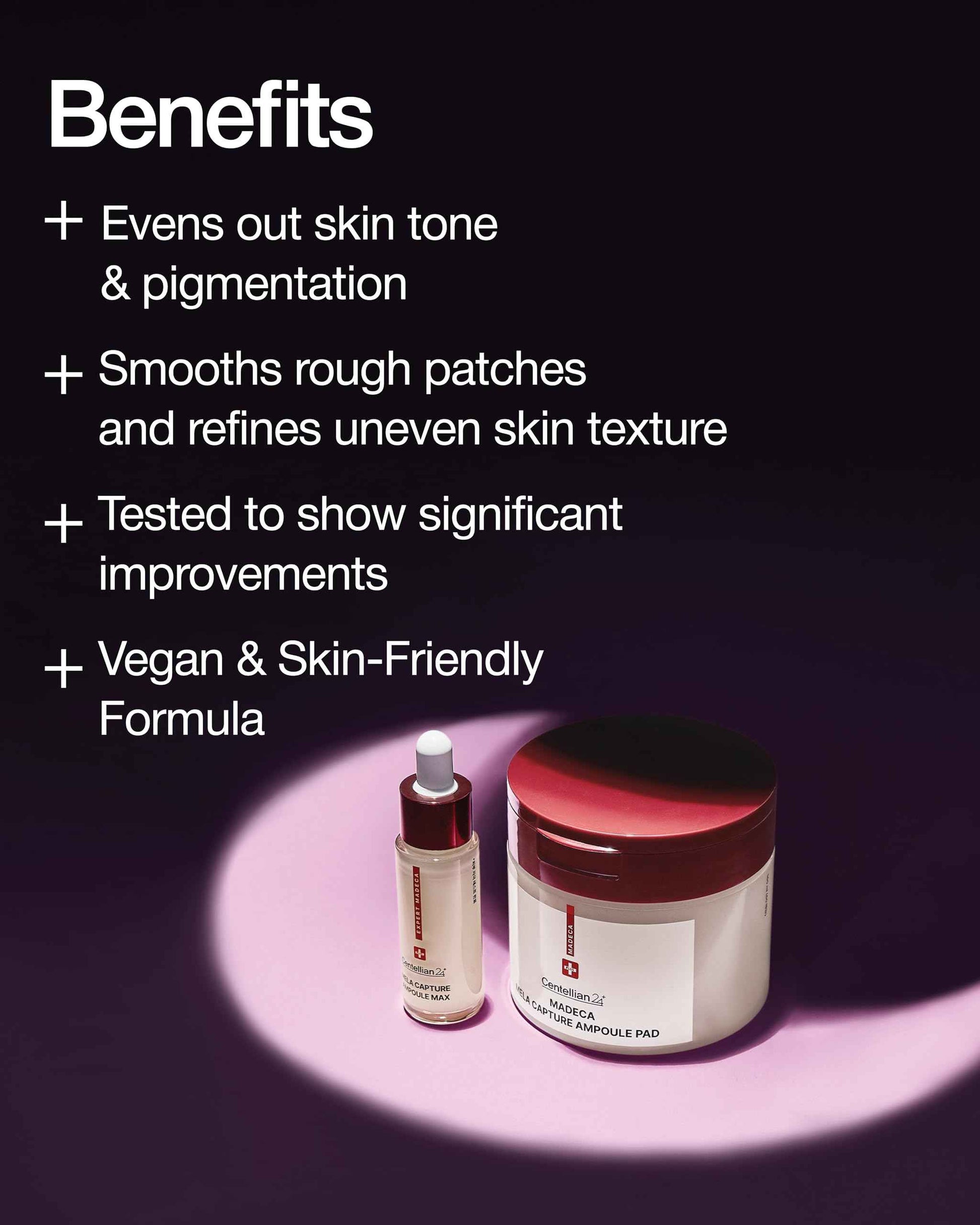 CENTELLIAN 24 Madeca Mela Capture Ampoule Pad (Evening, 5.58fl oz / 60 pcs) - Highly Concentrated Ampoule Pads for Tone Correcting, Vegan, Korean Skin Care. Niacinamide, TECA, Madecassic Acid.