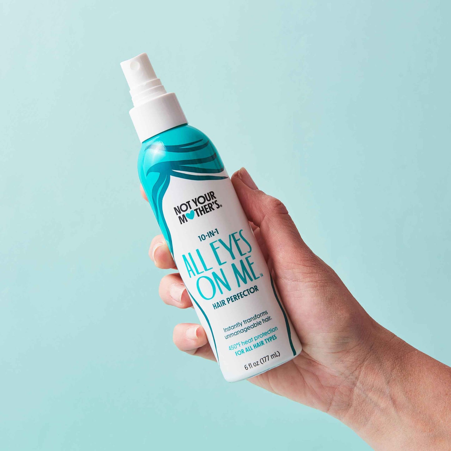 Not Your Mother's All Eyes On Me 10-in-1 Hair Perfector (3-Pack) - 6 fl oz - Heat Protectant for Hair - Moisturizing Detangler Spray and Frizz Control