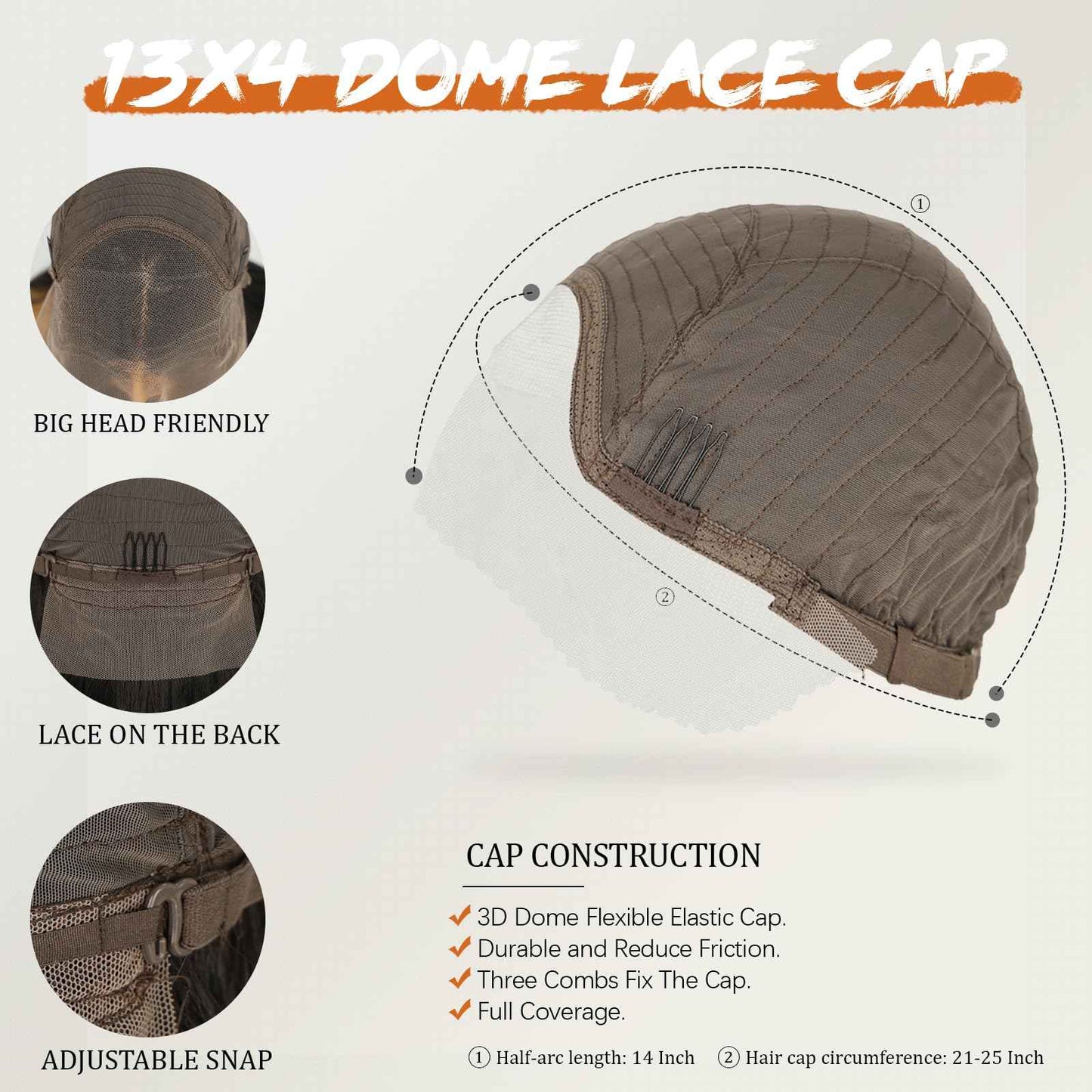 Natural Black Lace Front Wig 26 Inch - 13x4 HD Lace Layered Wigs for Women, Wear and Go Glueless Wigs Pre Plucked Pre Cut Long Straight Syntheic Fiber Pre-styling Hair for Daily