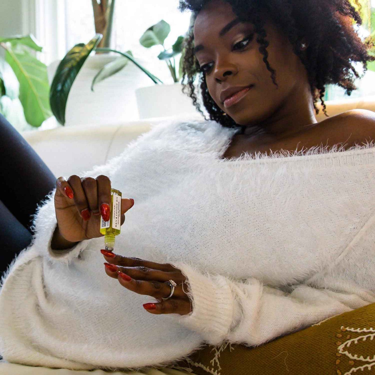 French Girl Nail & Cuticle Oil - Hydrating Nail Strengthener and Growth Treatment, Cuticle Softener, Nail Growth Oil to Repair Dry, Damaged Nails, Clean, Vegan & Cruelty-Free, .3 oz