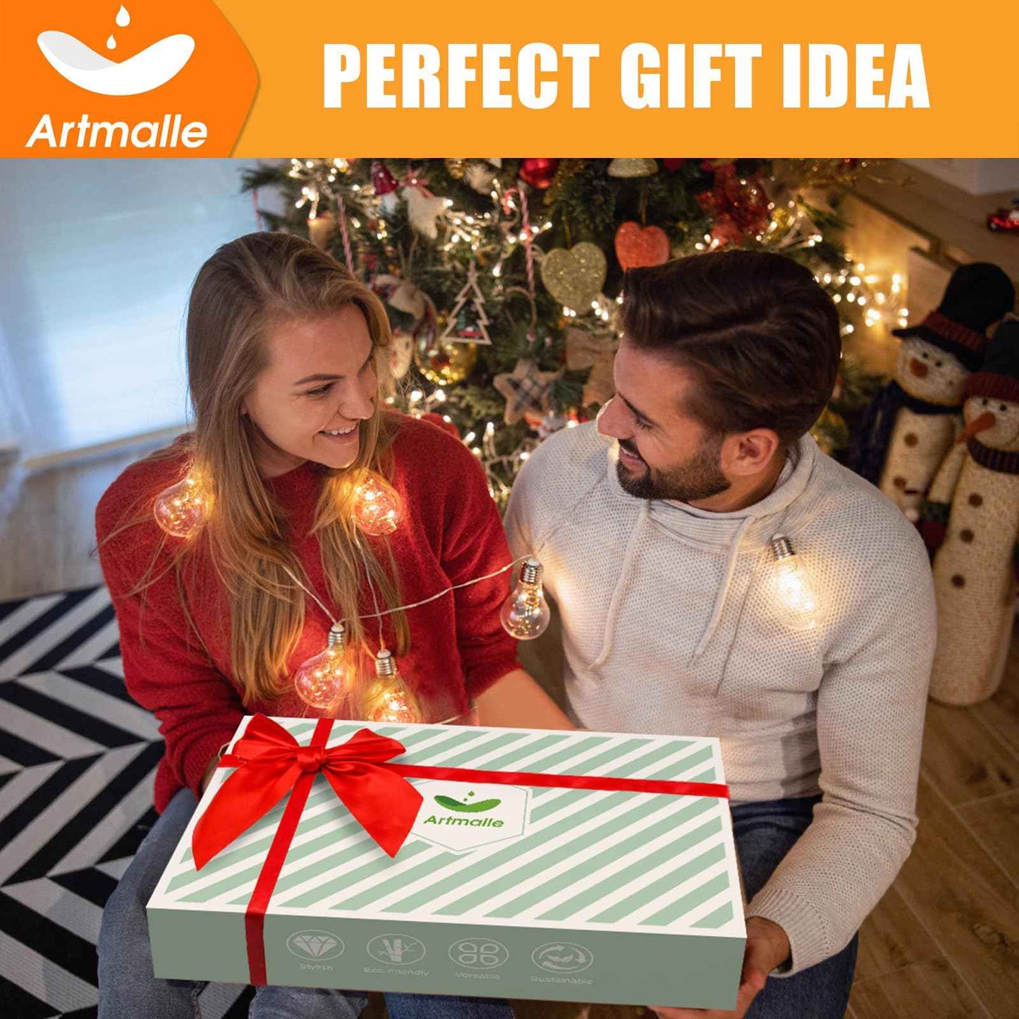 Artmalle Foldable Bathtub Tray for Tub, Bamboo Bathtub Caddy Tray Table with Book Stand for Luxury Bath, Bathroom Accessories for Women Men with Free Soap Dish (Semi-Simple, Natural) (Natural)