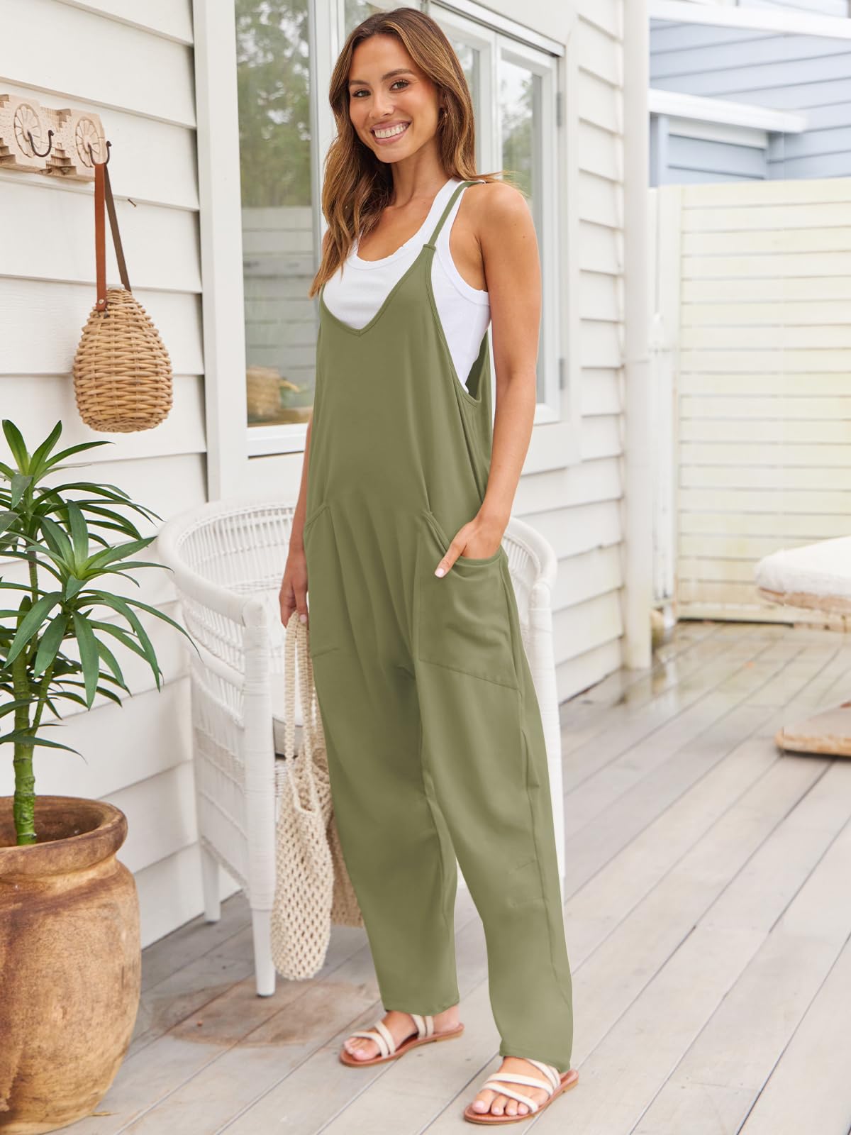 AUTOMET Jumpsuits for Women Casual Summer Outfits Rompers Comfy Y2k Loose Baggy Trendy Overalls Jumpers Fashion Clothes 2024