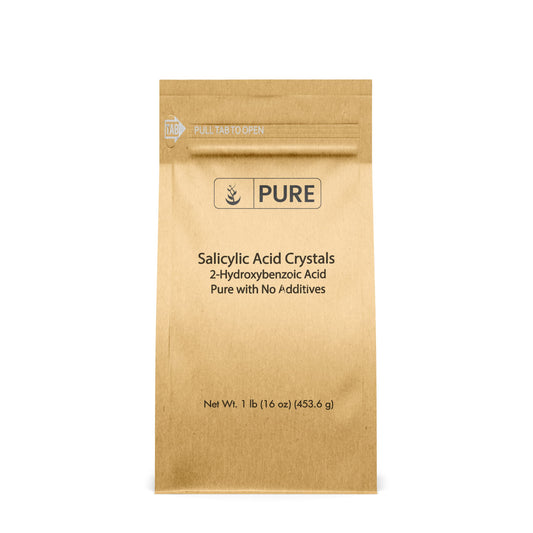 Pure Original Ingredients Salicylic Acid Crystals (1 lb) 2-Hydroxybenzoic Acid, Always Pure, No Fillers Or Additives