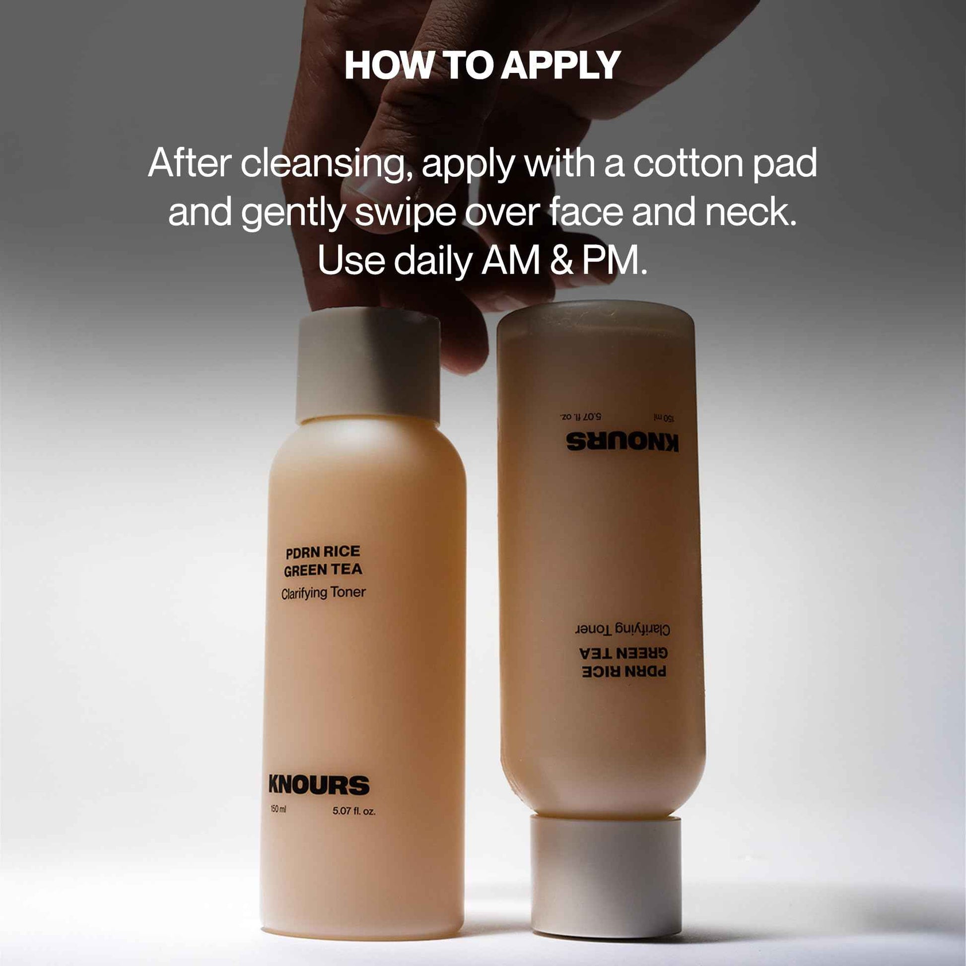 Knours. PDRN Rice & Green Tea Clarifying Toner 150ml