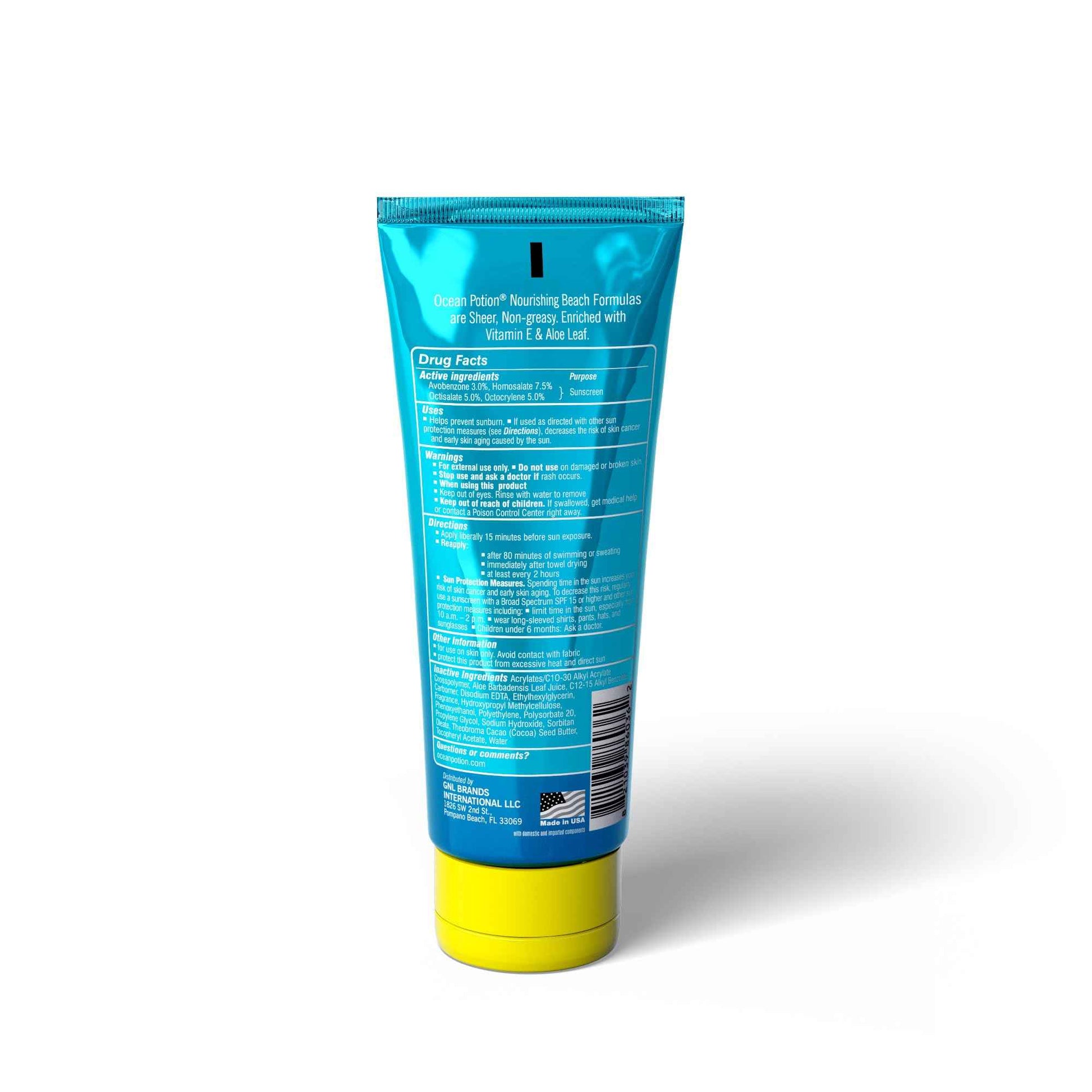 Ocean Potion Sunscreen Lotion SPF#30 3.4oz