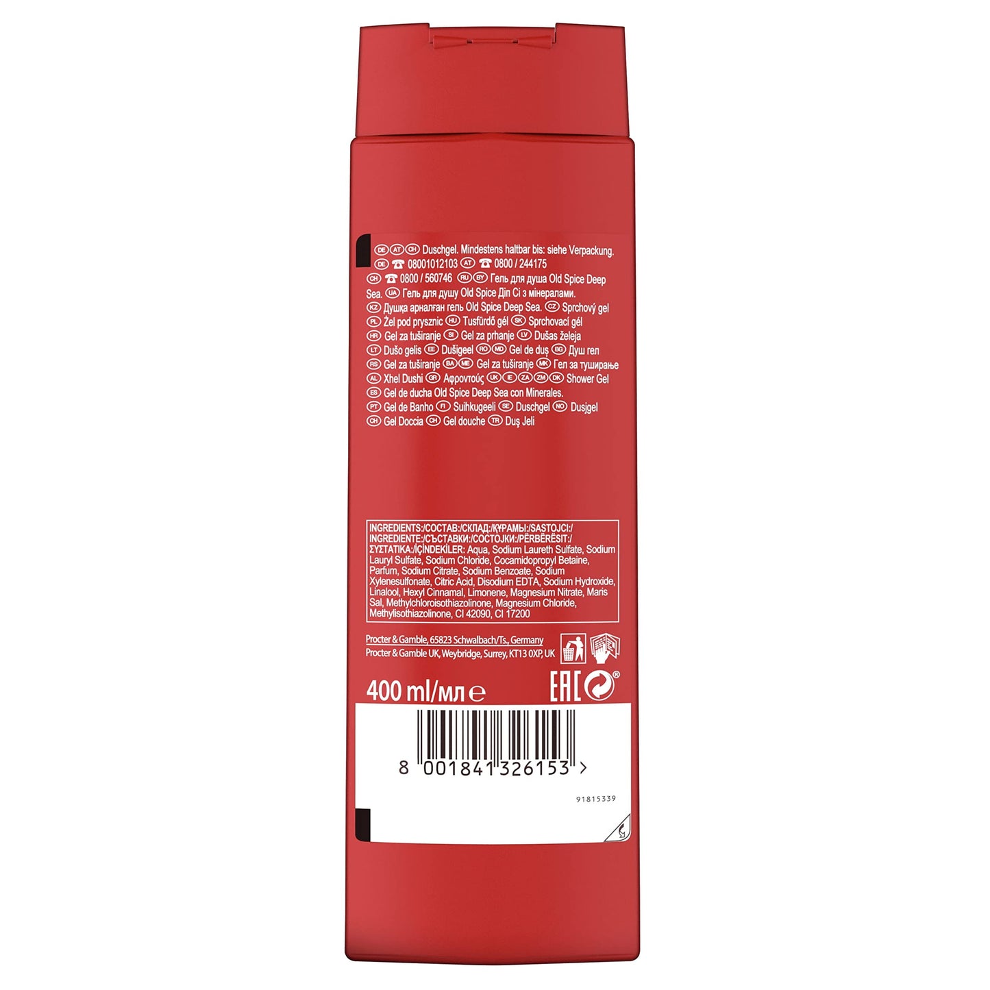 Old Spice Deep Sea Gel, 400ml