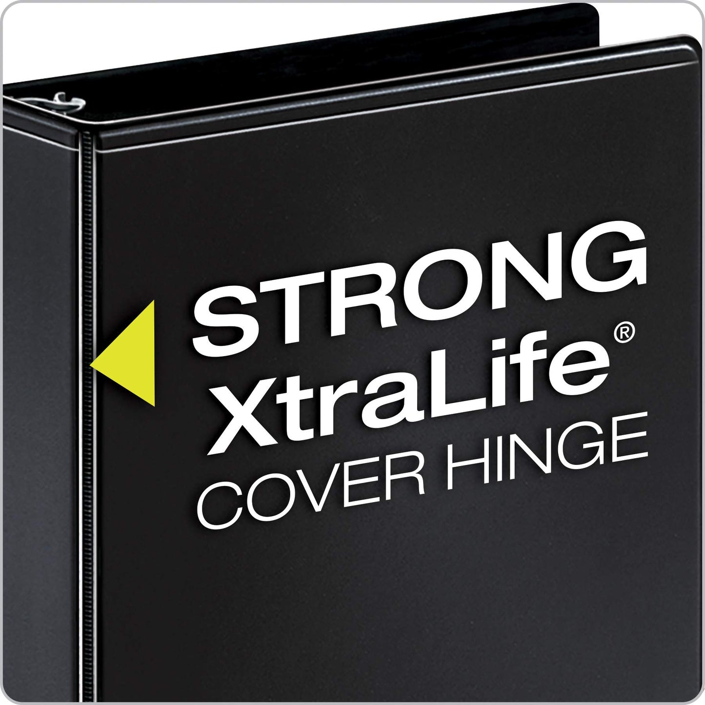 Cardinal Economy 3-Ring Binders, 2'', Round Rings, Holds 475 Sheets, Black, Carton of 12 (90640) & Economy 3 Ring Binder, 2 Inch, Black, Holds 475 Sheets, Nonstick,4 Pack of Binders (79522)