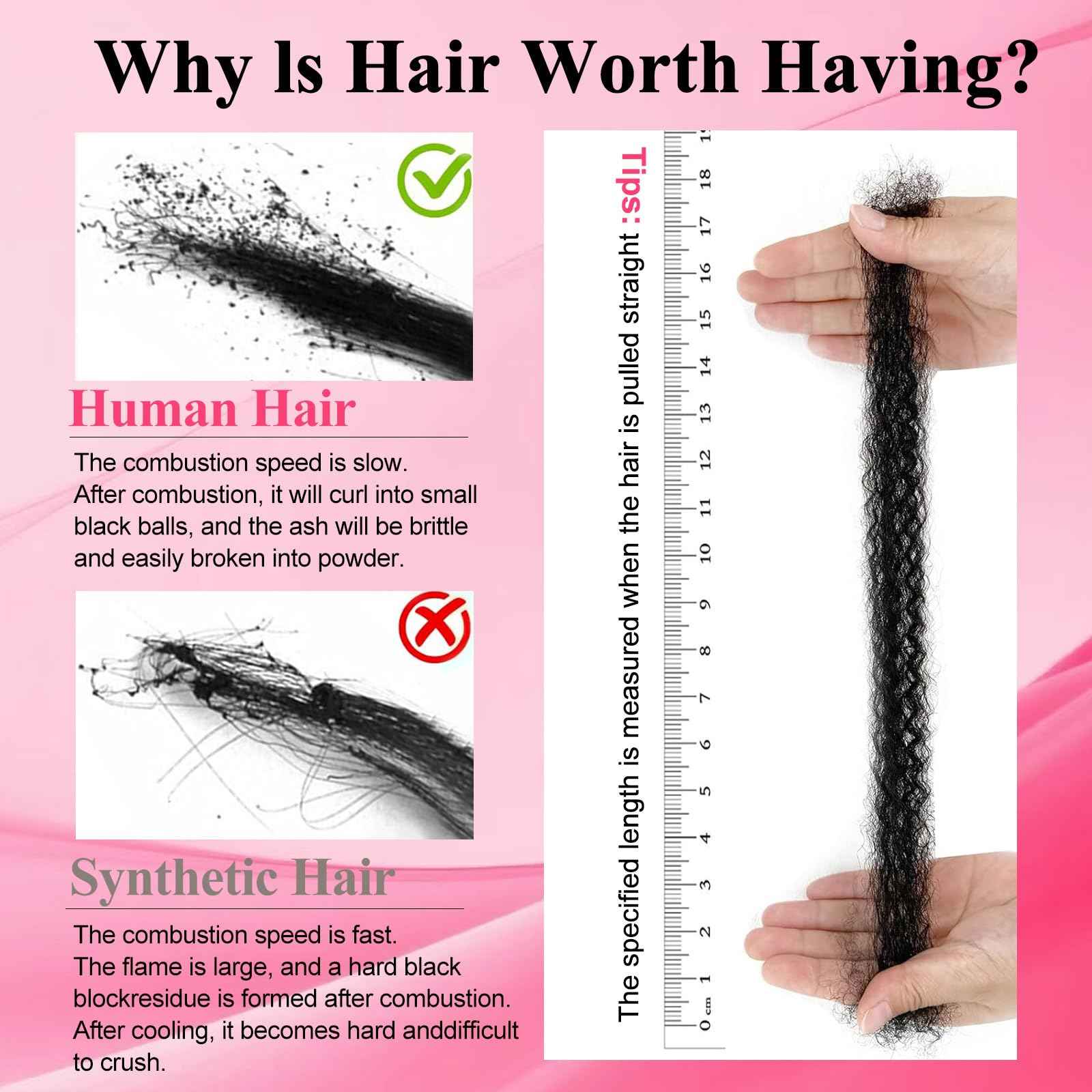 Afro Kinkys Bulk Human Hair for Braiding Burgundy Afro Kinky-Curly Human Hair Bulk for Twist 16 Inch 50g/Bundle 99J No Weft 4c Kinky Curly Bundles for Braids Micro Locs Dreadlock Extensions