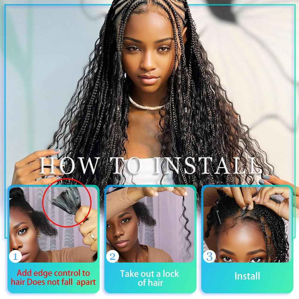 Blonde Human Braiding Hair for Boho Braids 22 Inch 100g Human Hair Braiding Hair Deep Wave Bulk Human Hair for Braiding No Weft Brazilian Virgin Curly Hair Extensions 27#