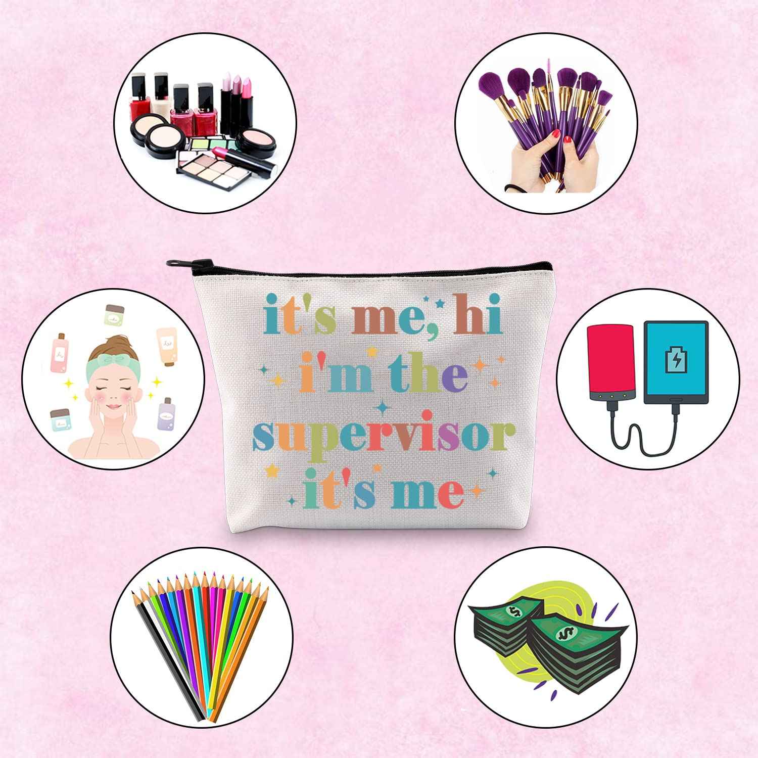 TSOTMO Boss Leader 'It's Me, Hi I'm The Supervisor' Retirement Gift for Secretary