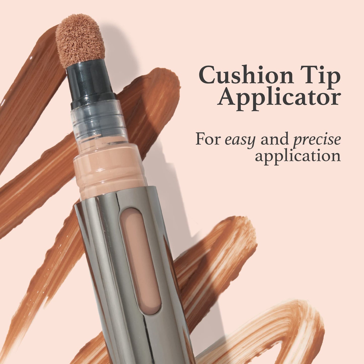 Julep Cushion Complexion Concealer & Corrector Stick - 250 Shell - Infused with Turmeric & Hyaluronic Acid - Medium Coverage - Natural Finish