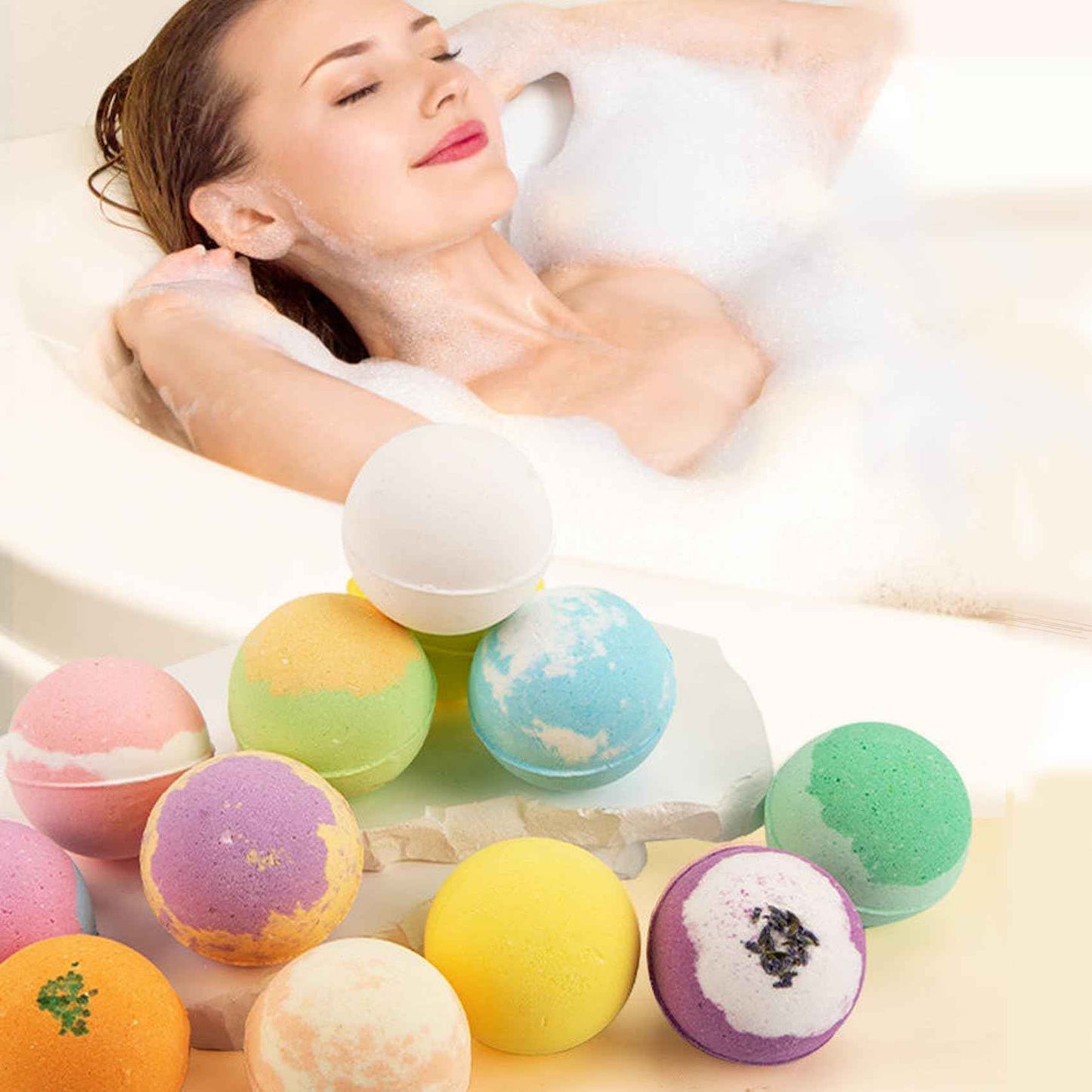 Timistars Bath Bombs Gift Set with Natural Essential Oils for Women – Aromatherapy Holiday Gifts Ideas. 12 Pcs Christmas Bath Bombs Gifts for Women Men and Teen
