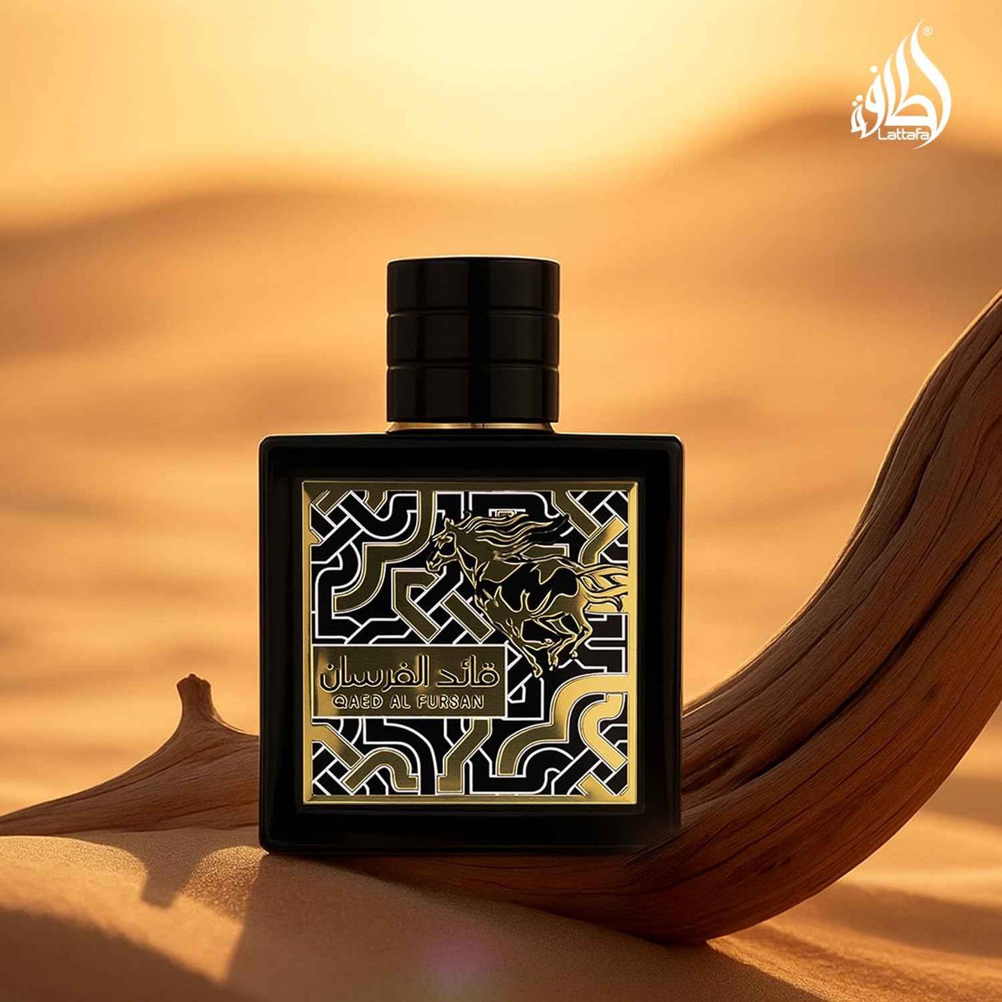 Lattafa Qaed Al Fursan for Men Eau de Parfum Spray, 3.04 Ounce