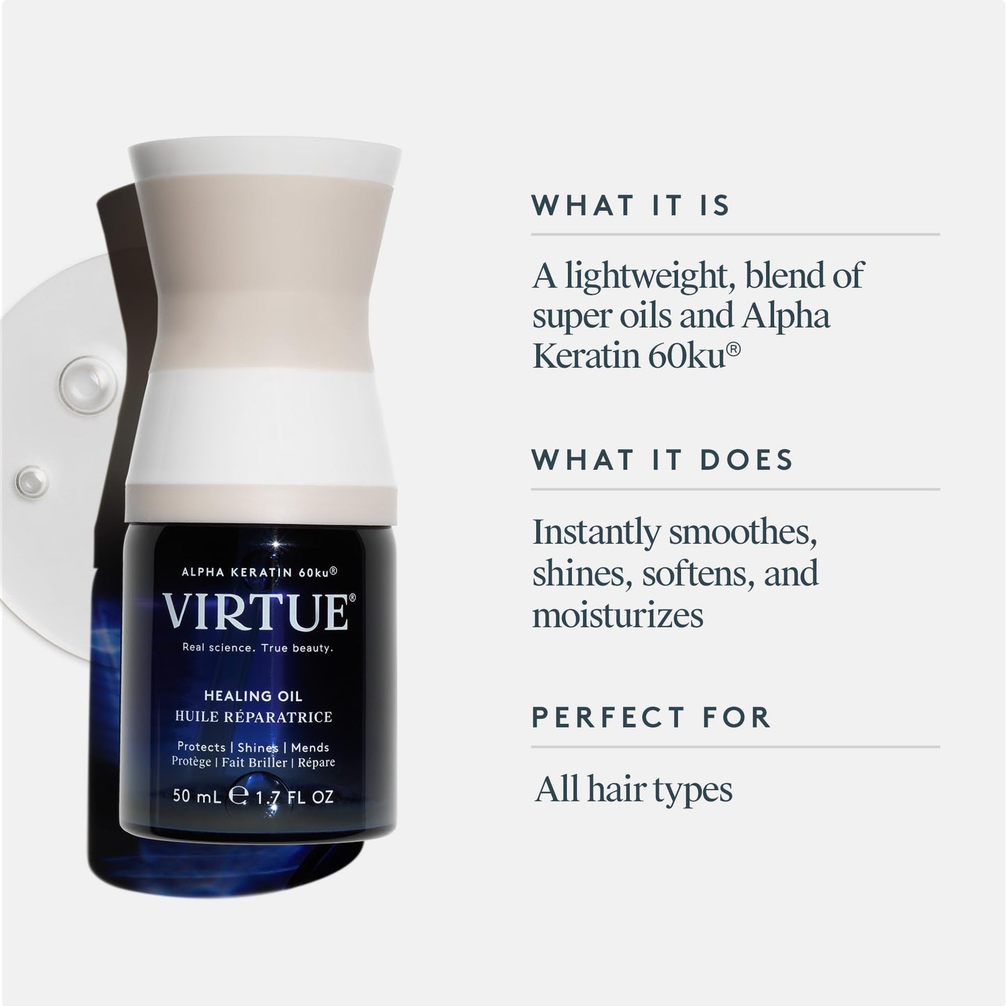 VIRTUE Healing Oil | 1.7 Fl Oz