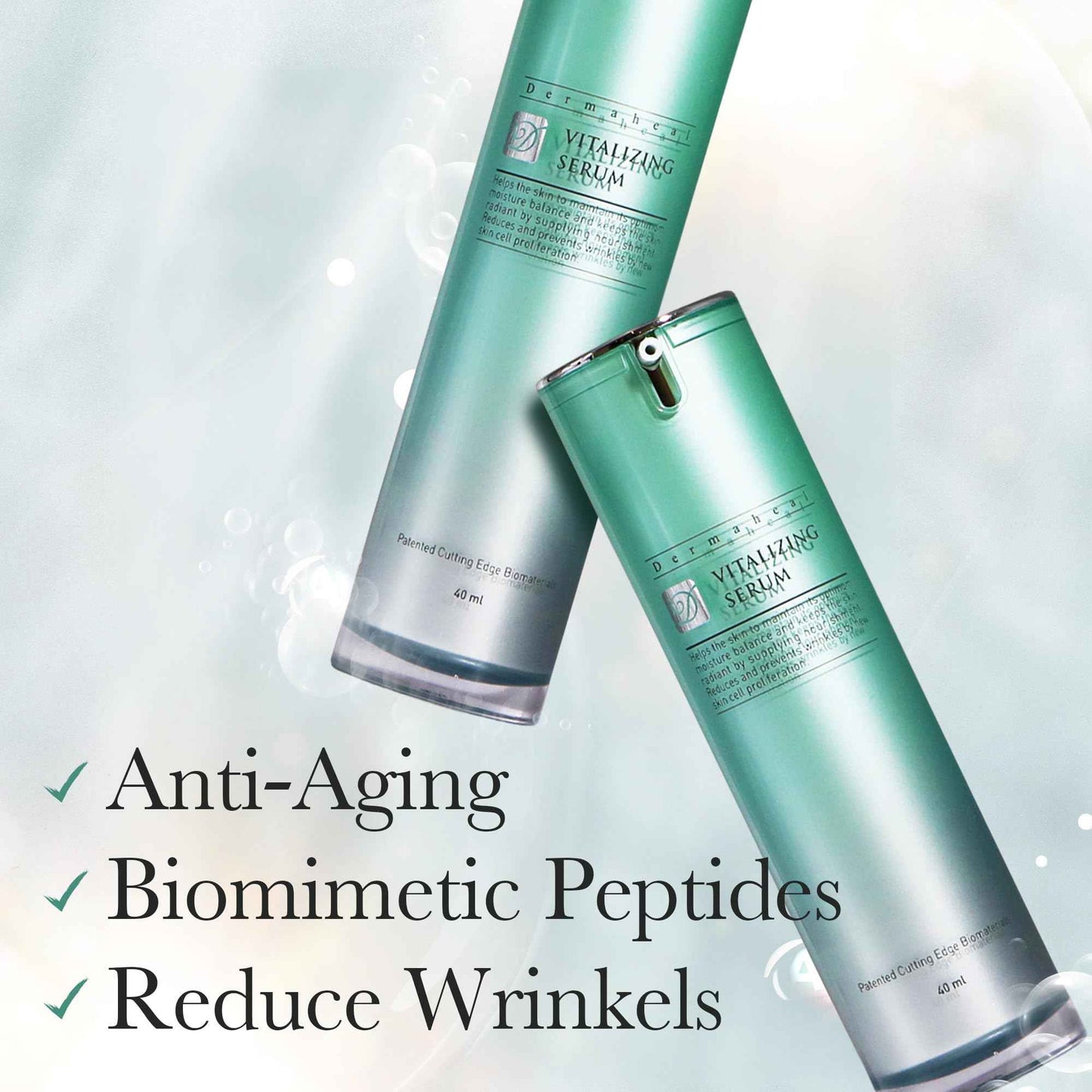 Dermaheal Vitallizing Serum, Korea Skin Care Brand, Made In Korea, (40g/1.3 fl oz)