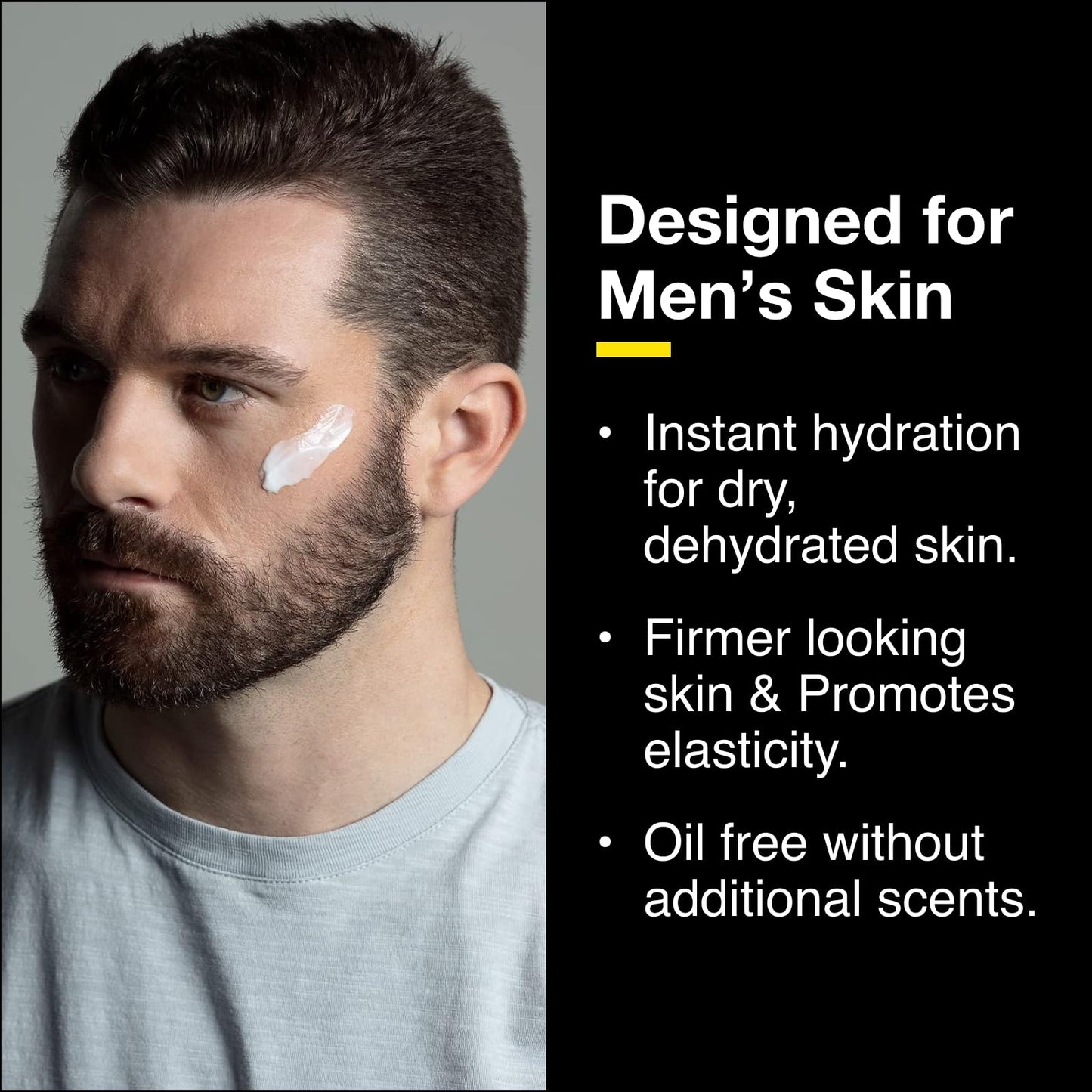 Lumin - Daily Face Moisturizer for Men - with niacinamide, Mens Face Lotion, Mens Skin Care, Ideal for normal & combination skin, 50ml, 2-Pack