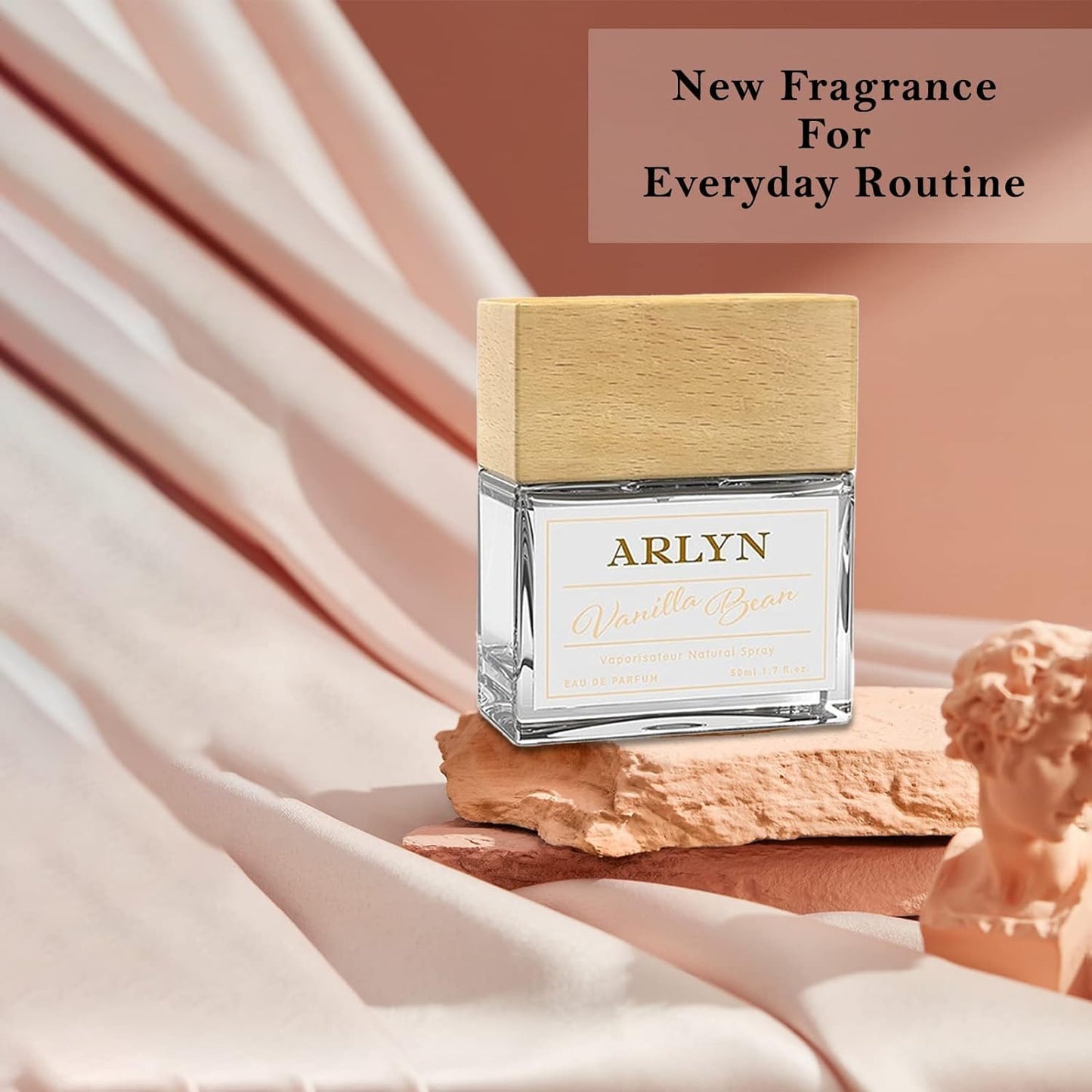 ARLYN Vanilla Bean Eau De Parfum Inspired by Ys .l's Black Opium, Perfume for Women, Luxury Fragrance - Vegan, Cruelty-Free, and Eco-Conscious (1.7oz / 50ml)