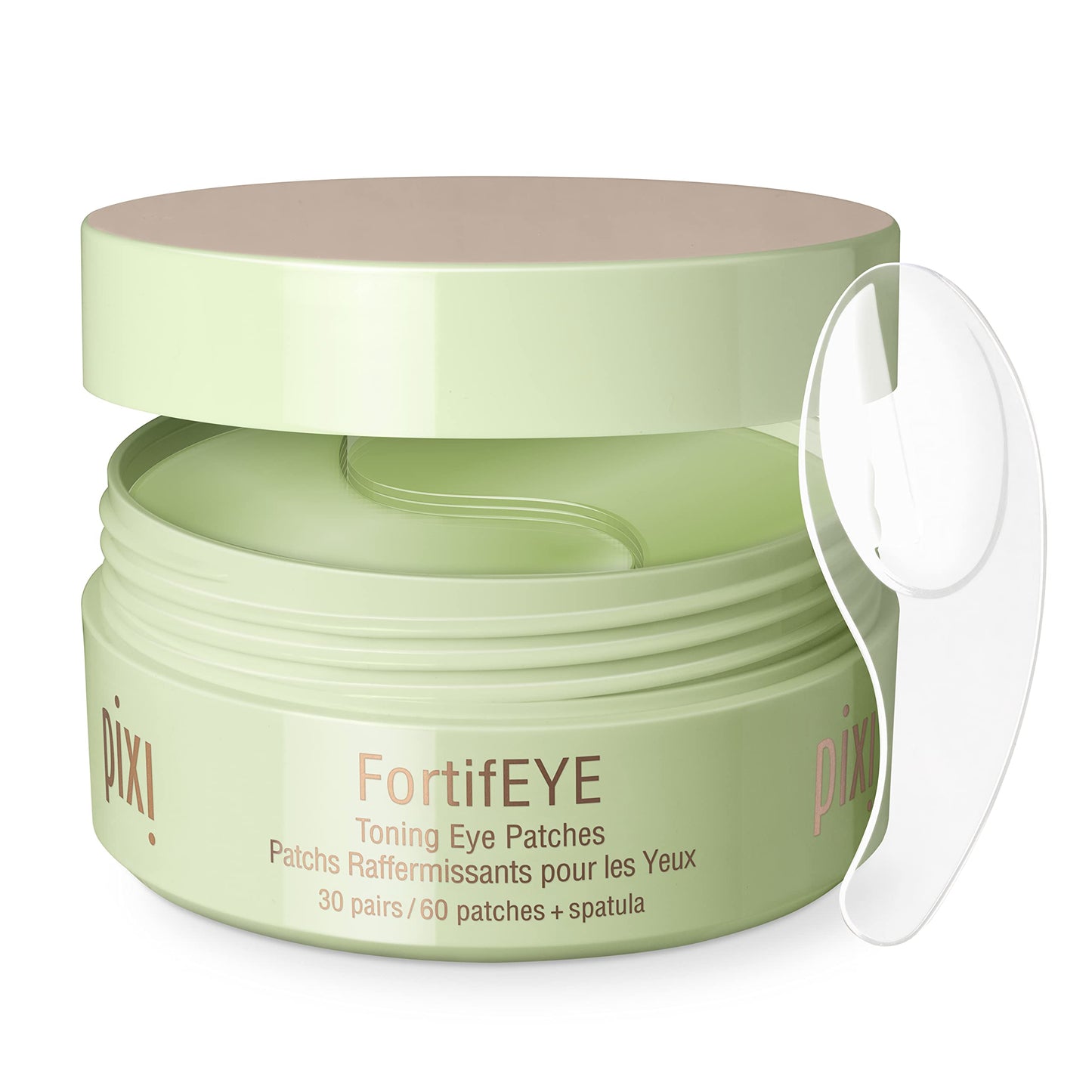 Pixi FortifEYE Firming Hydrogel Under-Eye Patches | Collagen Eye Patches For Under Eyes | Energize & Tone Eye Area | 30 Pairs / 60 Patches