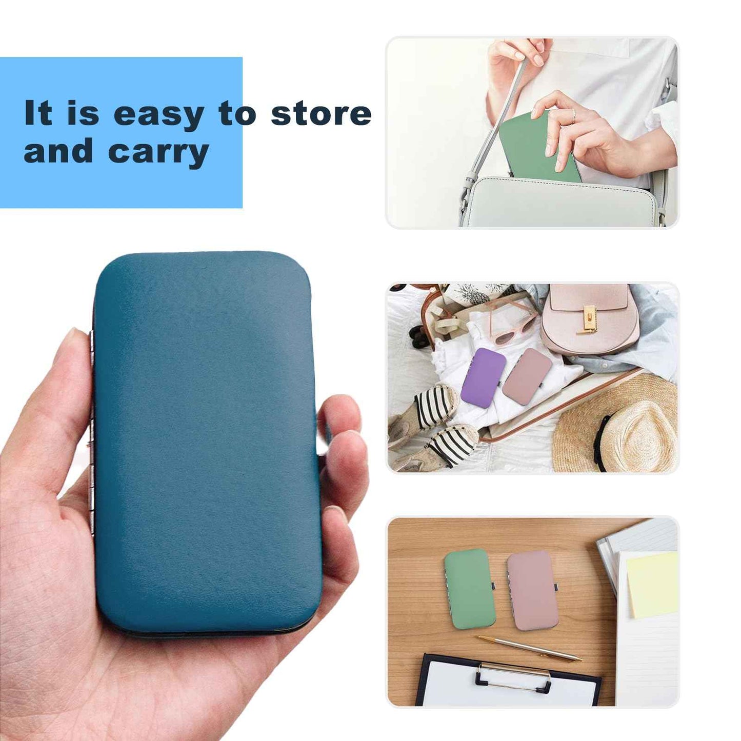 Manicure Kit Bulk, Nail Clippers Set Stainless Steel Fingernail Clippers Set, Sturdy Nail Tip Cutter Trimmers Professional Grooming Toenail Clippers Personal Pedicure Kits 7 in 1(Multicolour 24 Pack)