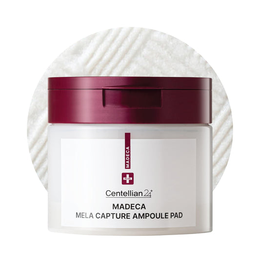 CENTELLIAN 24 Madeca Mela Capture Ampoule Pad (Evening, 5.58fl oz / 60 pcs) - Highly Concentrated Ampoule Pads for Tone Correcting, Vegan, Korean Skin Care. Niacinamide, TECA, Madecassic Acid.