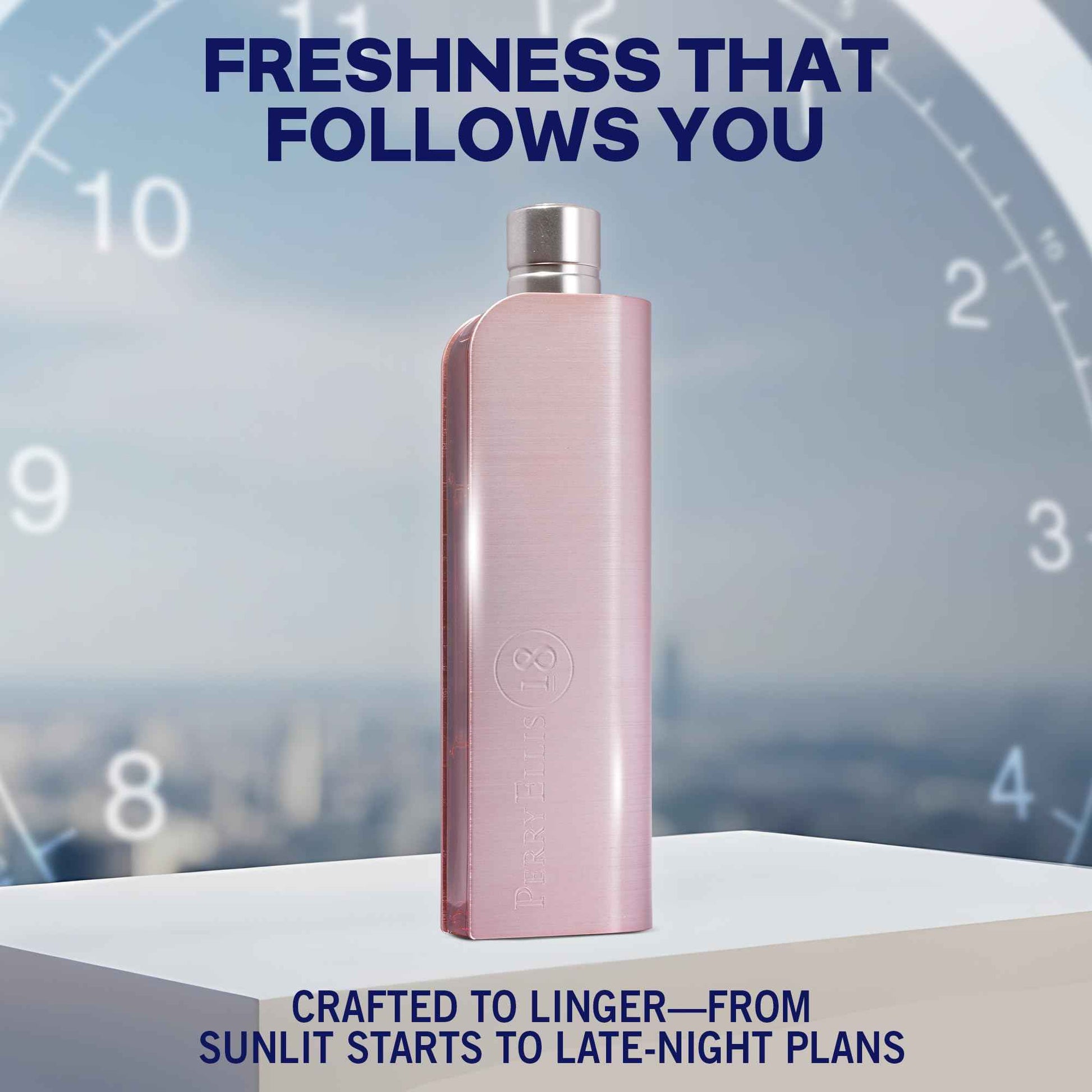 Perry Ellis 18 Eau De Parfum Spray for Women - Perfume for Women, Fruity Floral Fragrance, EDT, Sweet & Fresh Designer Scent for Her, Long Lasting - 3.4 fl oz (100 mL)