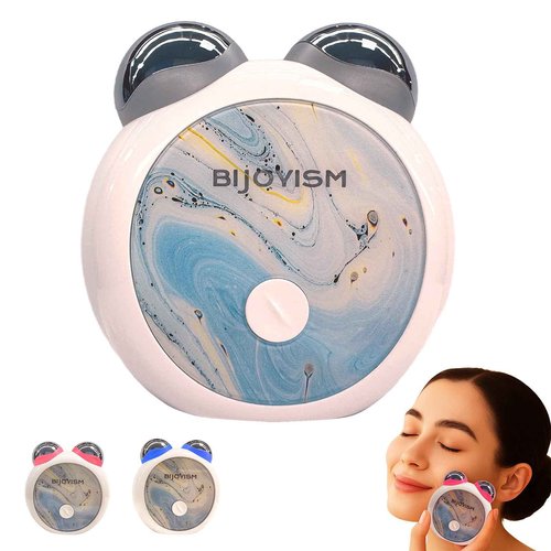 Red Light Massager for Face & Neck - Dual Light Multifunctional Anti-Wrinkle Face Lift Device - Facial Device for Skincare