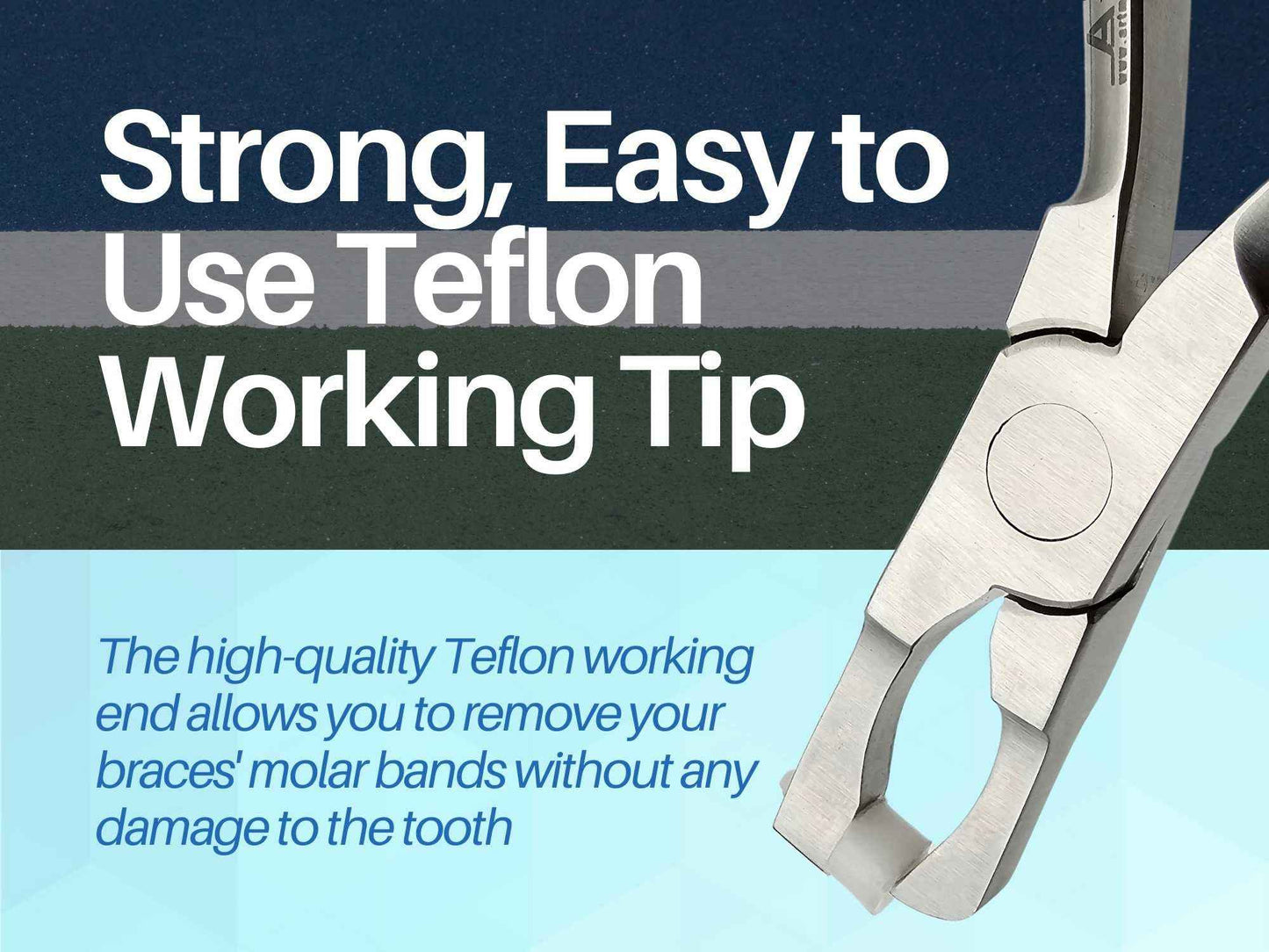 ARTMAN INSTRUMENTS Molar Band Remover Pliers – Orthodontic Braces Removal Tool – Stainless Steel, Autoclavable, Dental Braces Band Removing Pliers