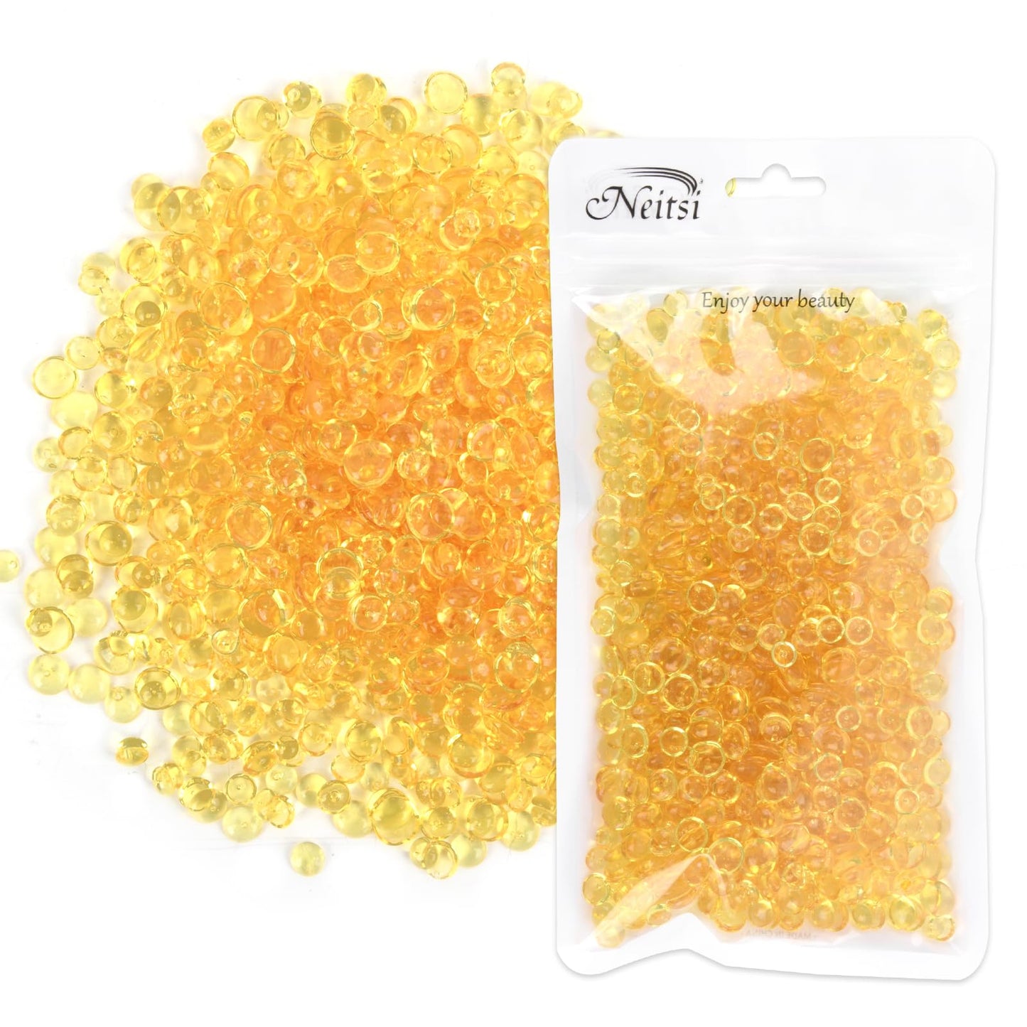 Neitsi 1000Pcs Keratin Glue for Hair Extensions,Keratin Hair Extensions Fusion Tips,Keratin Glue Beads Tips,Hair Extension Keratin Glue Granules Pellet,Keratin Granules Beads Fusion Extensions Tools