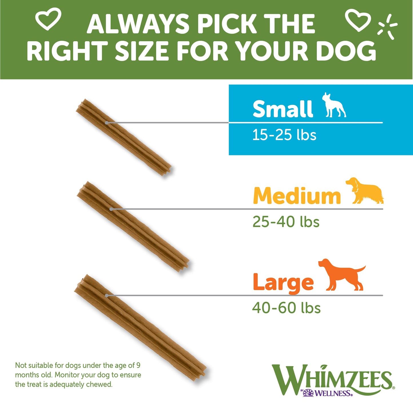 WHIMZEES by Wellness Value Box Natural Dental Chews for Dogs, Long Lasting Treats, Grain-Free, Freshens Breath, Small Breed, 89 count