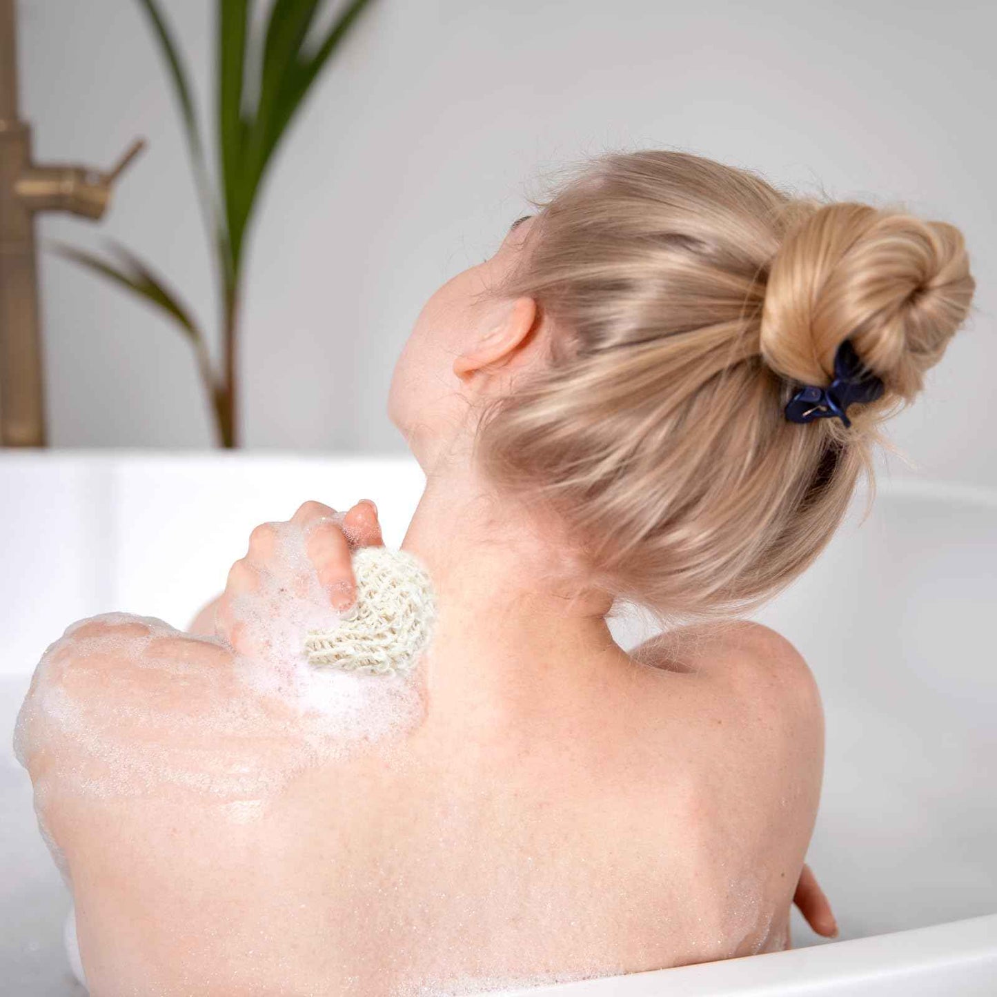 cobee 50 Pcs Soap Saver Bags, Mesh Exfoliating Bar Soap Pouch Sisal Soap Saver Drawstring Soap Holder Plastic-Free for Shower Soap Foaming and Drying