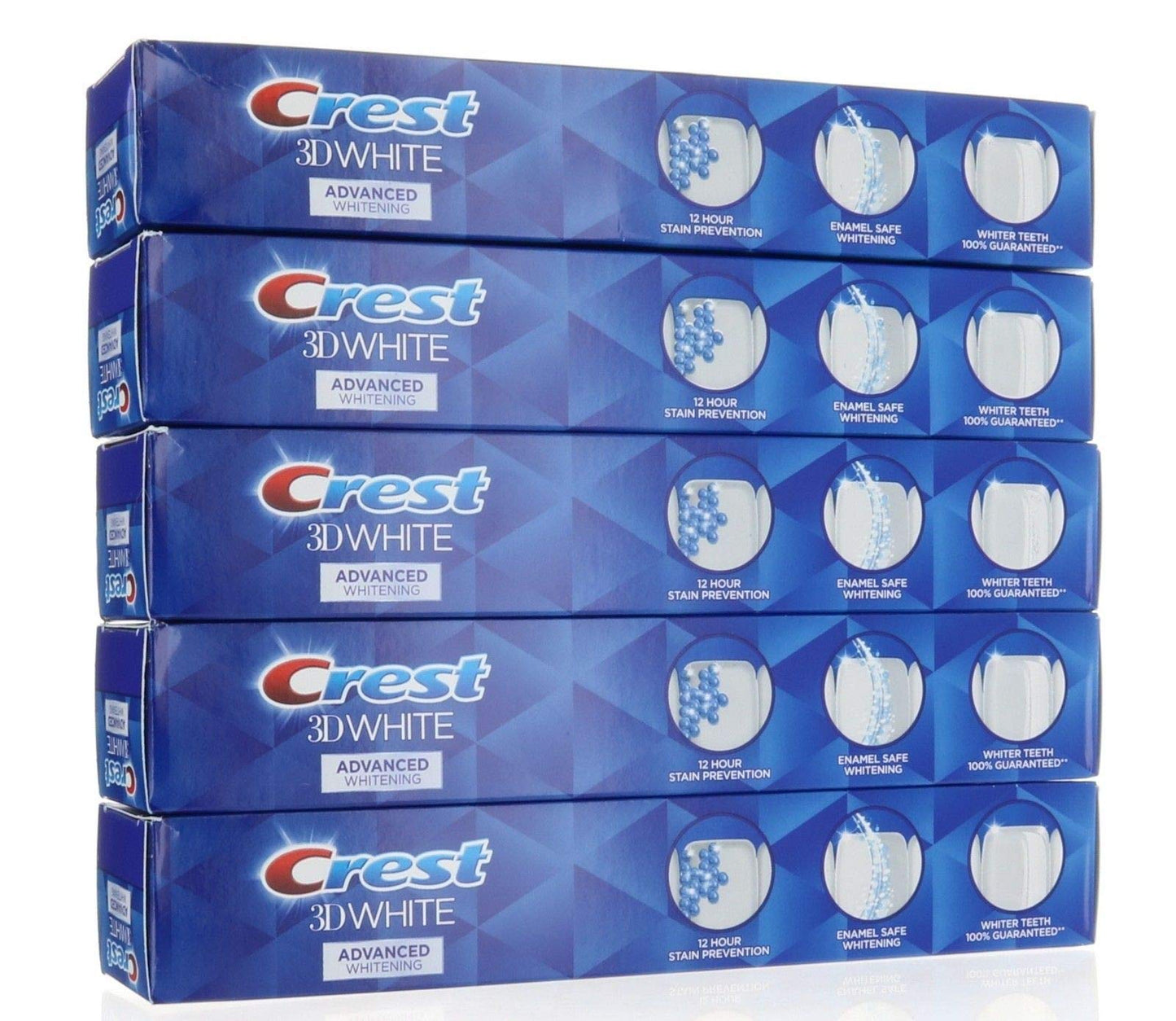 Crest 3D White Advanced Whitening Fluoride Toothpaste