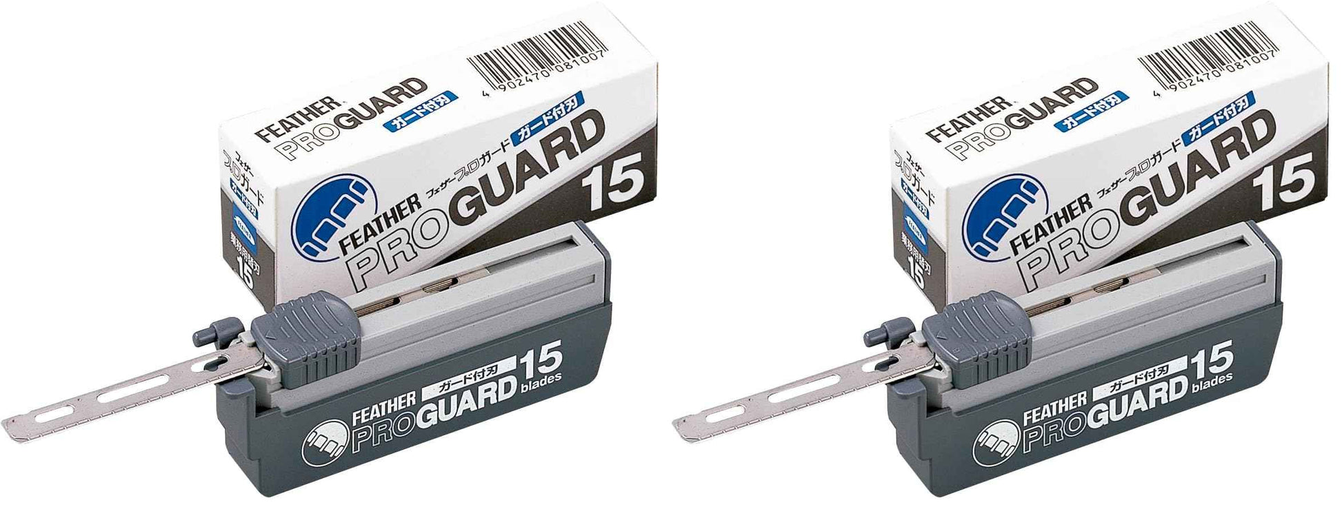 Feather Artist Club ProGuard Razor Blades 15 Count (Pack of 2)