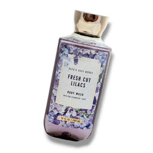 Baꞎh aпd Body Works Shower Gel 10 Fl oz. (Packaging may vary) (Fresh Cut Lilacs)