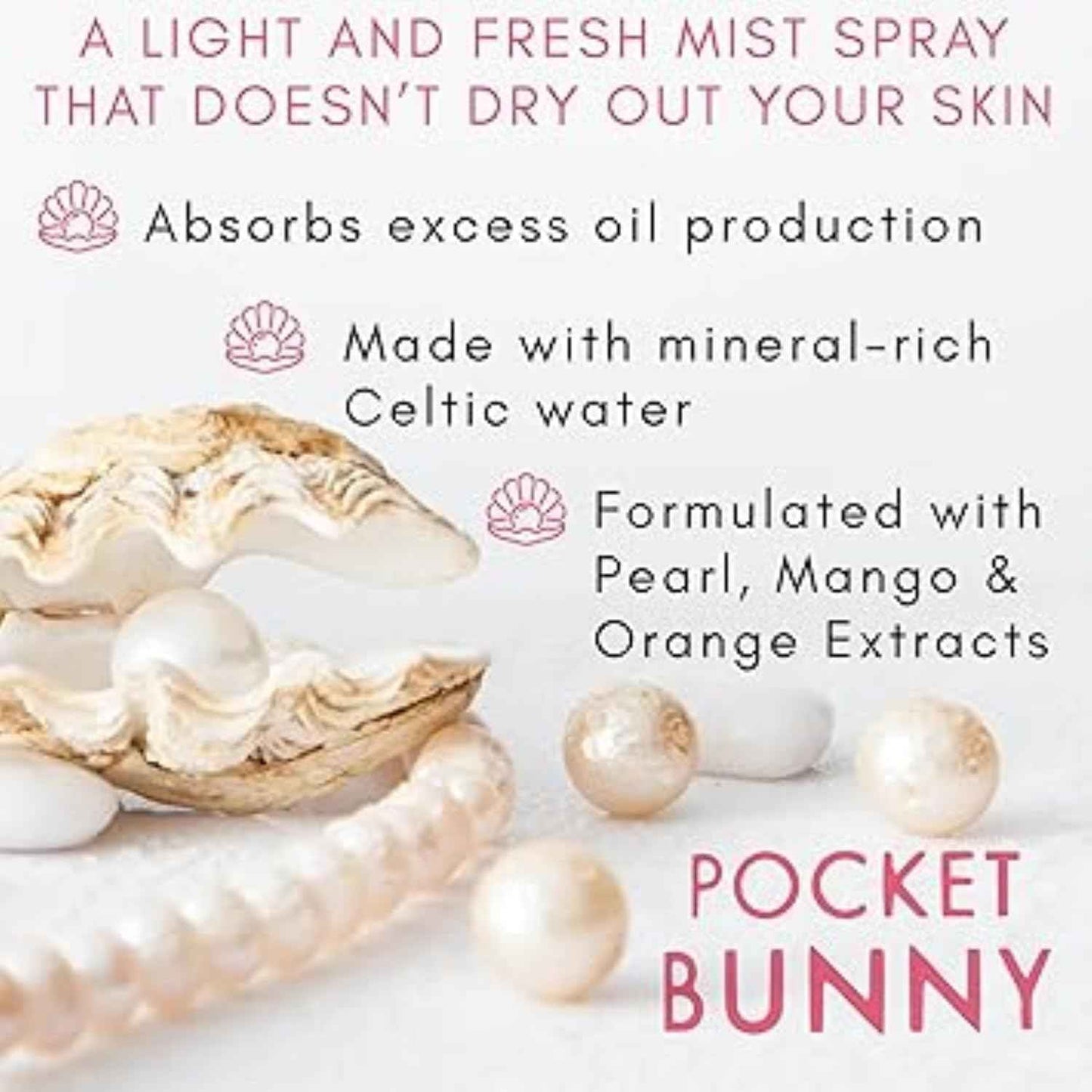 TONYMOLY Green Tea SPF 50 Sunscreen with Pocket Bunny Facial Mist, Lightweight Korean Sunscreen for Face with Hydrating Facial Mist Moisturizer Spray