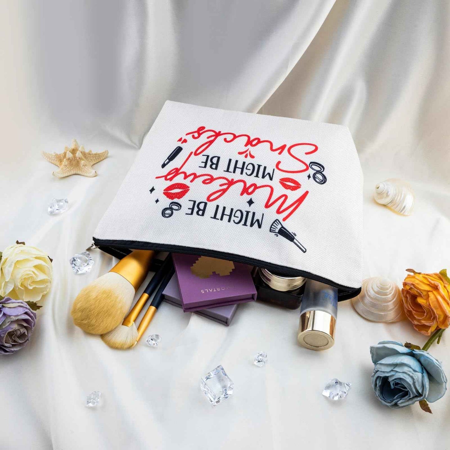 Yoxiumi Hottest Christmas Gifts 2025 Early Christmas Gift Ideas College Stocking Stuffers Funny Stocking Stuffers for Adults Snack Bag Snack Pouch Cosmetic Bag for Women Travel Toiletry Bags