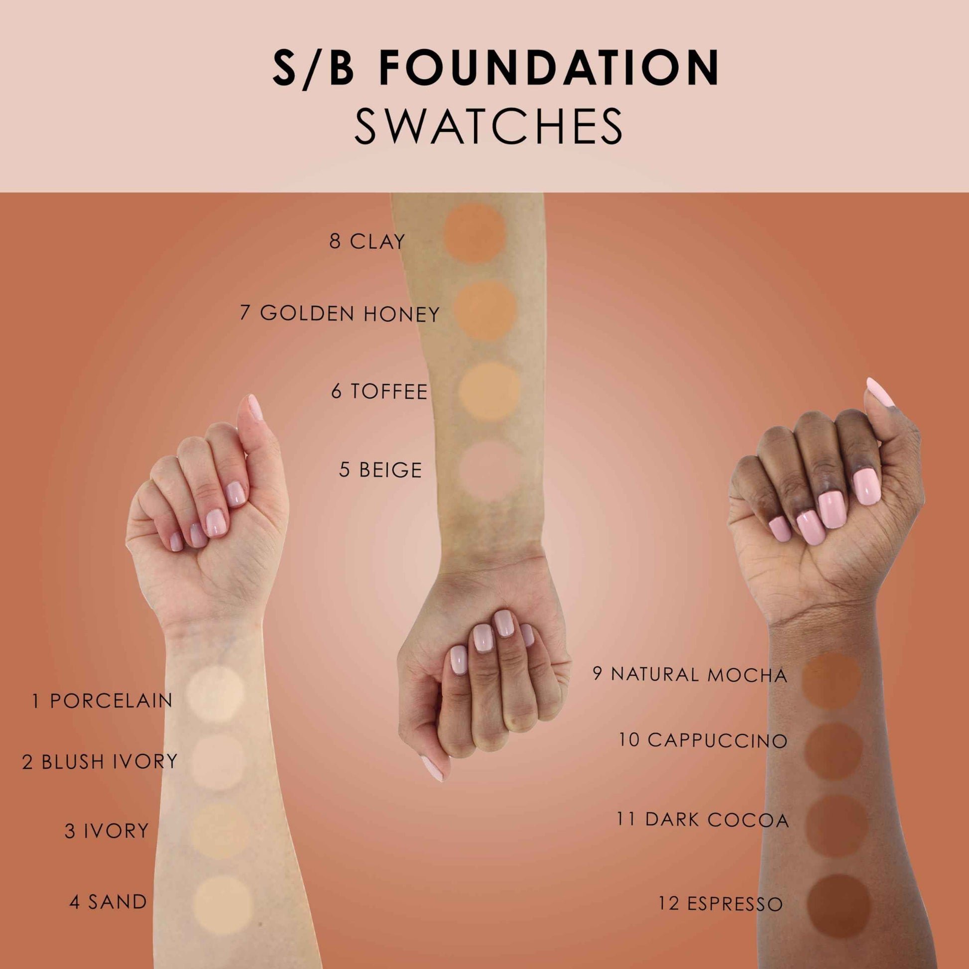 TEMPTU S/B Silicone-Based Airbrush Foundation: Professional Long-Wear Liquid Makeup, Sheer To Full Coverage For A Hydrated, Healthy-Looking Glow & Luminous, Dewy Finish On All Skin Types, 001 Porcelain, 1 Fl Oz