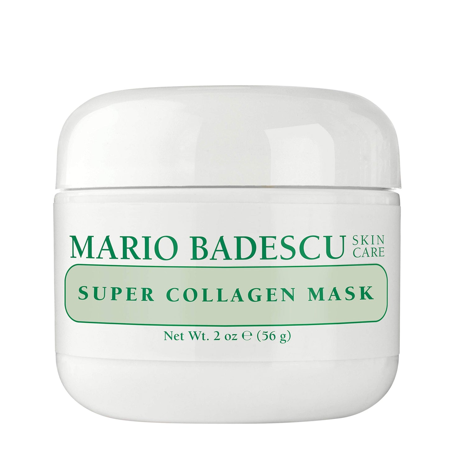 Mario Badescu Super Collagen Mask, Clay Face Mask Skin Care Ideal for Combination, Dry or Sensitive Skin, Pore Minimizer Clay Mask with Hydrating Collagen and Purifying Kaolin Clay, 2 Oz