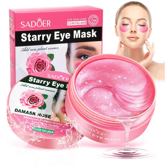 Aero Zen Brightening Eye Masks (30 Pairs)-Drmtlgy Eye Masks for Dark Circles and Puffiness with Hyaluronic Acid - Under Eye Patches for Puffy Eyes,Reduce Under Eye Bags and Smooth Wrinkles