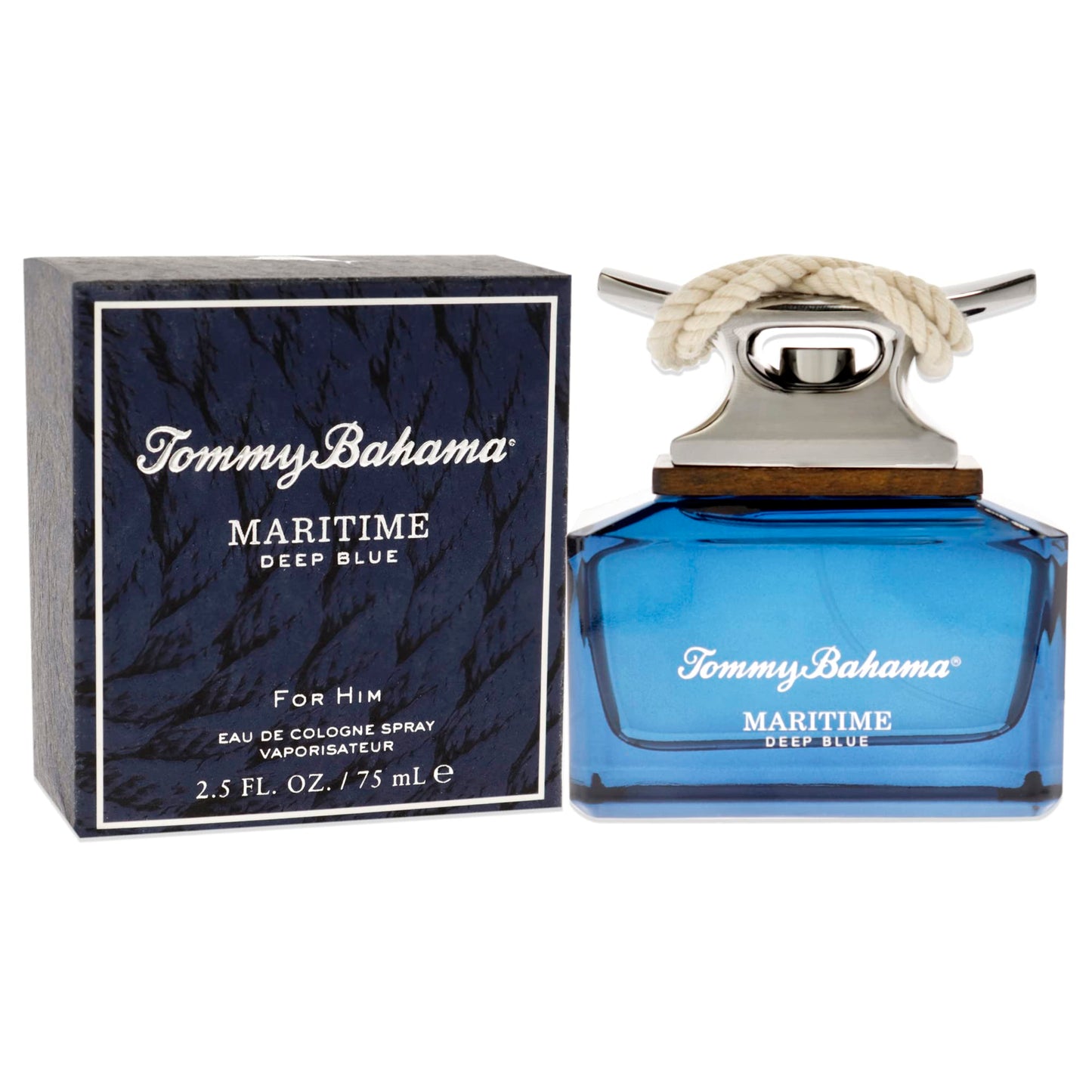 Tommy Bahama Maritime Deep Blue Eau de Cologne Spray, 2.5 Fl Oz (Pack of 1)