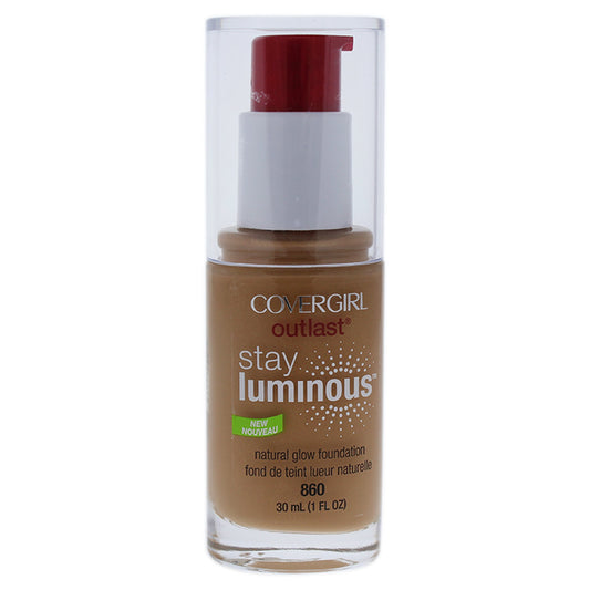 COVERGIRL Outlast Stay Luminous Foundation Classic Tan 860, 1 oz (packaging may vary)