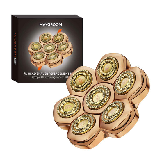 MAXGROOM 7D Head Shaver PRO Replacement Head Fits both MAXGROOM 7D Head Shaver Models