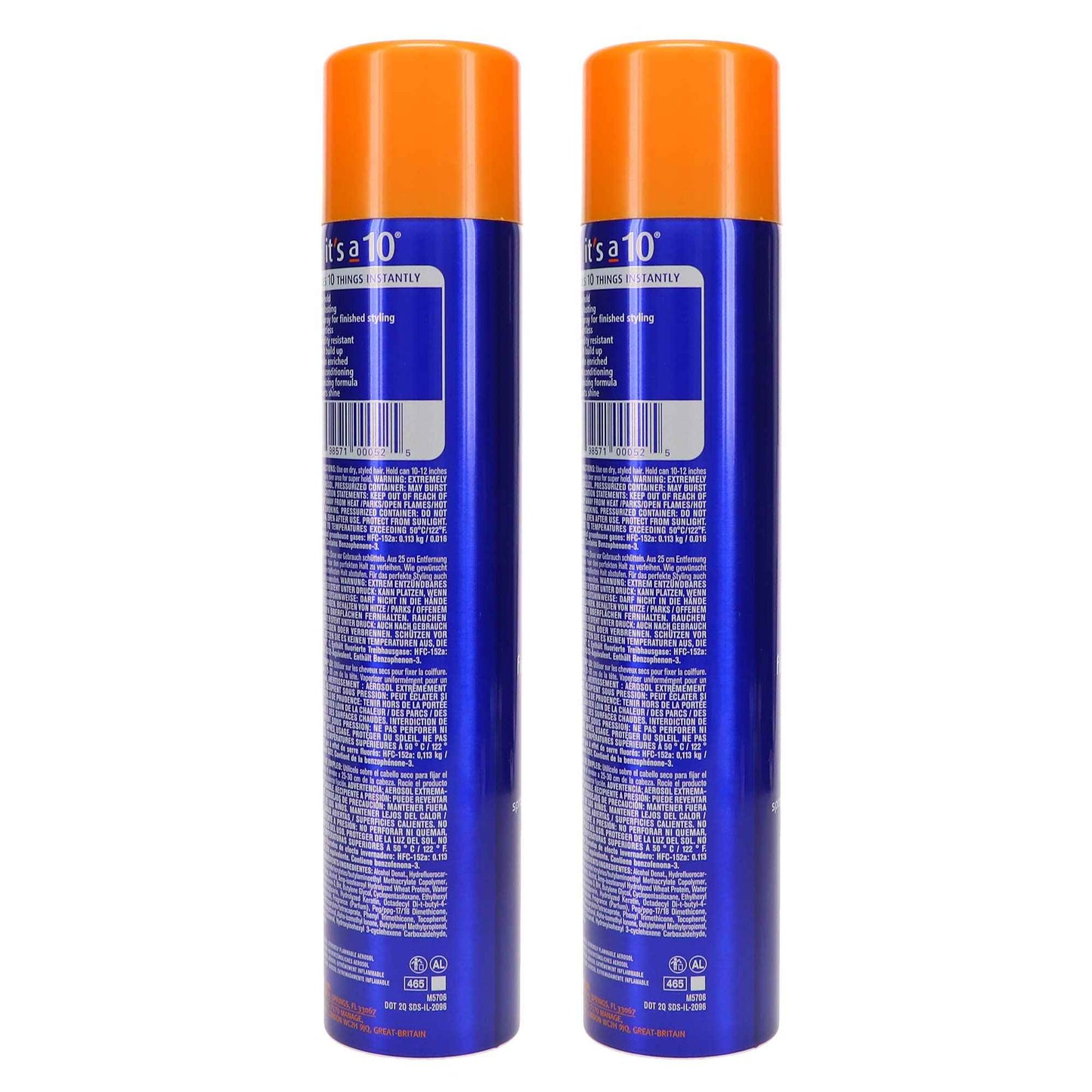 It's a 10 Miracle Super Hold Finishing Spray Plus Keratin, 10 oz (Pack of 2)